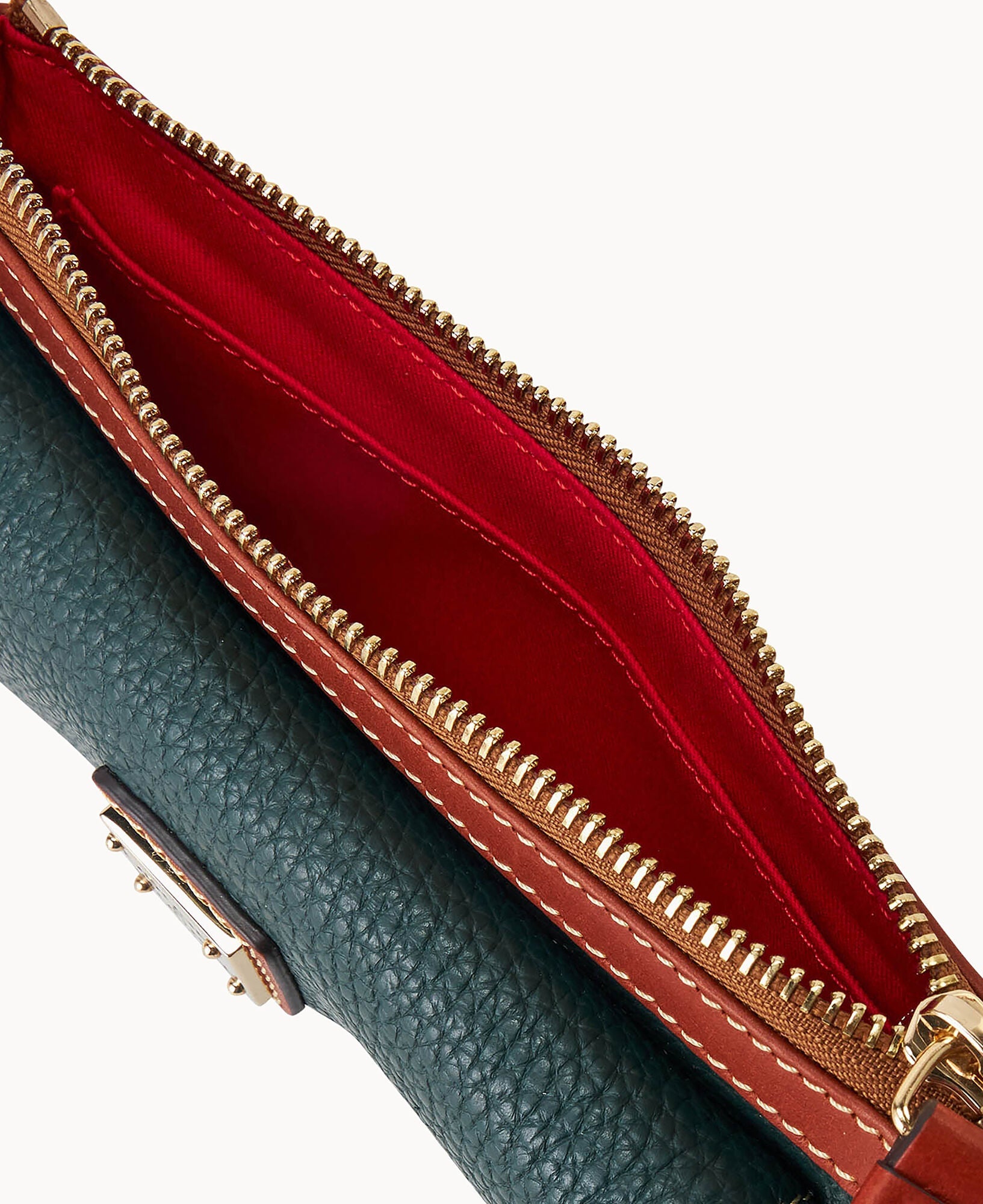 Pebble Grain Pocket Wristlet