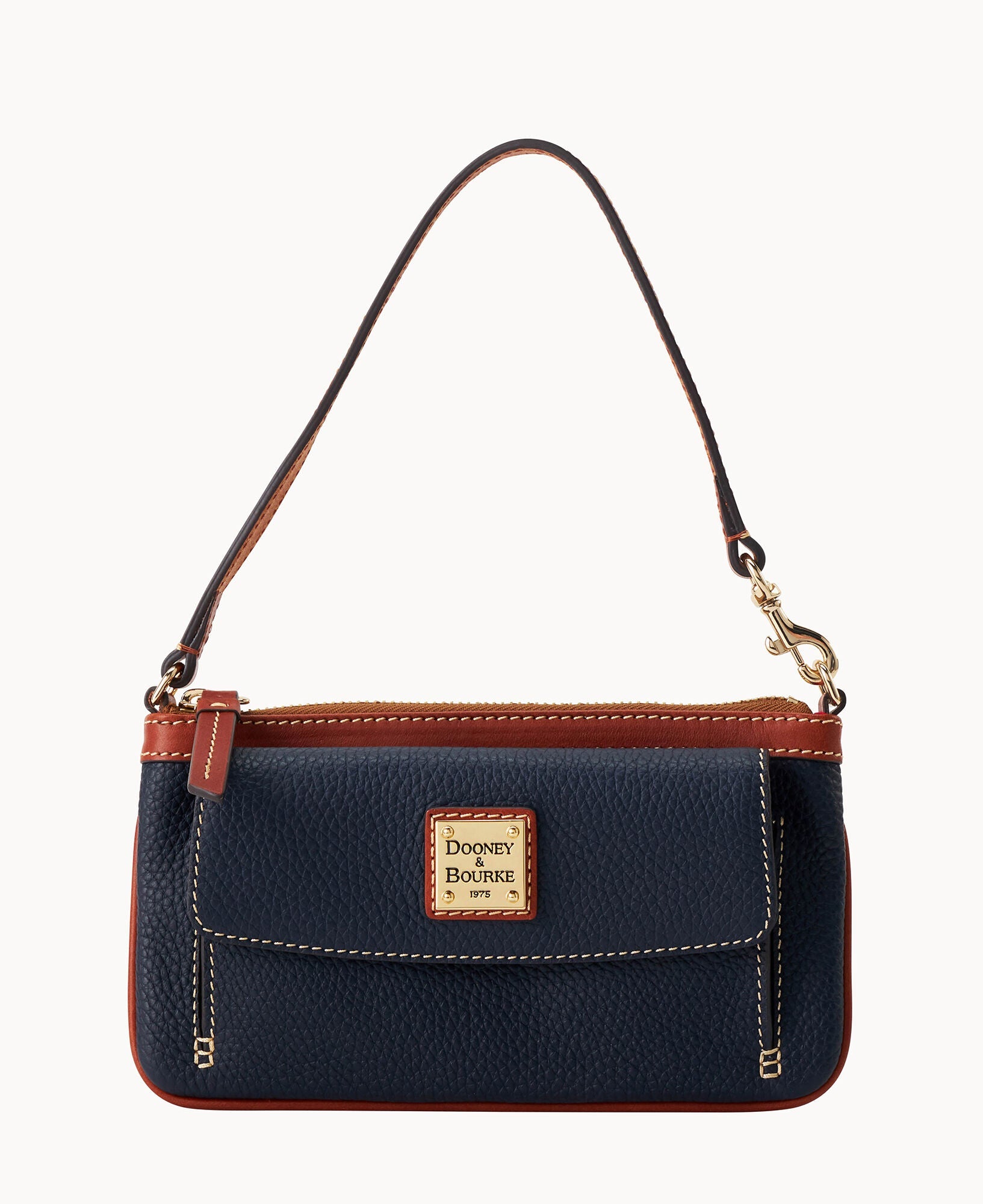 Pebble Grain Pocket Wristlet