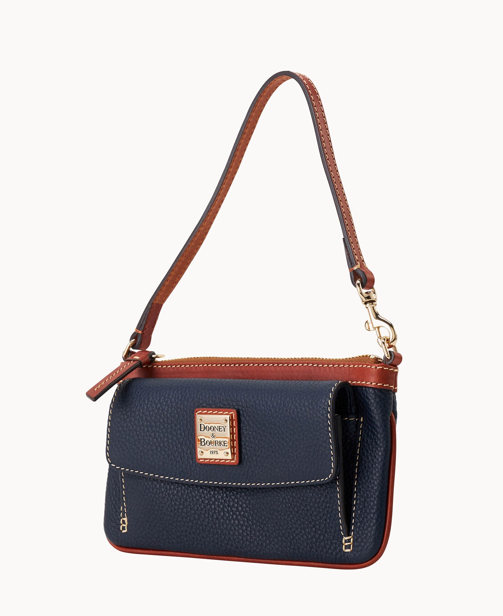 Pebble Grain Pocket Wristlet