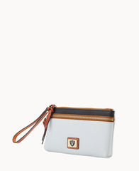 NFL Raiders Double Zip Wristlet