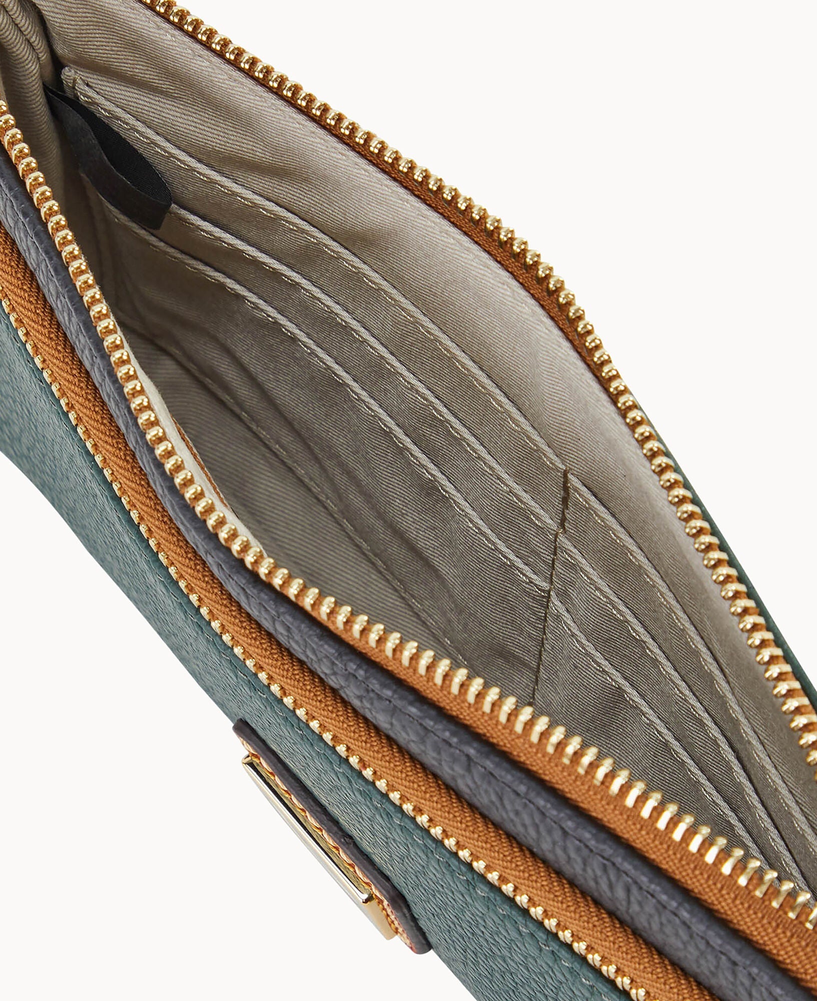 NFL Packers Double Zip Wristlet