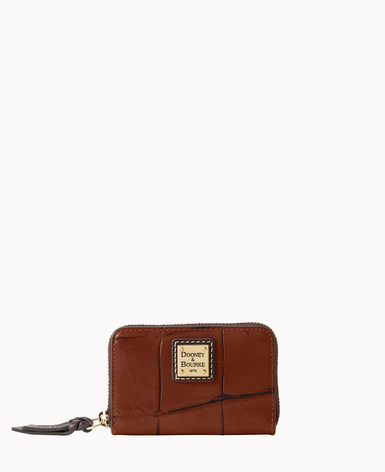 Denison Large Zip Around Credit Card Case