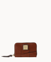 Denison Large Zip Around Credit Card Case