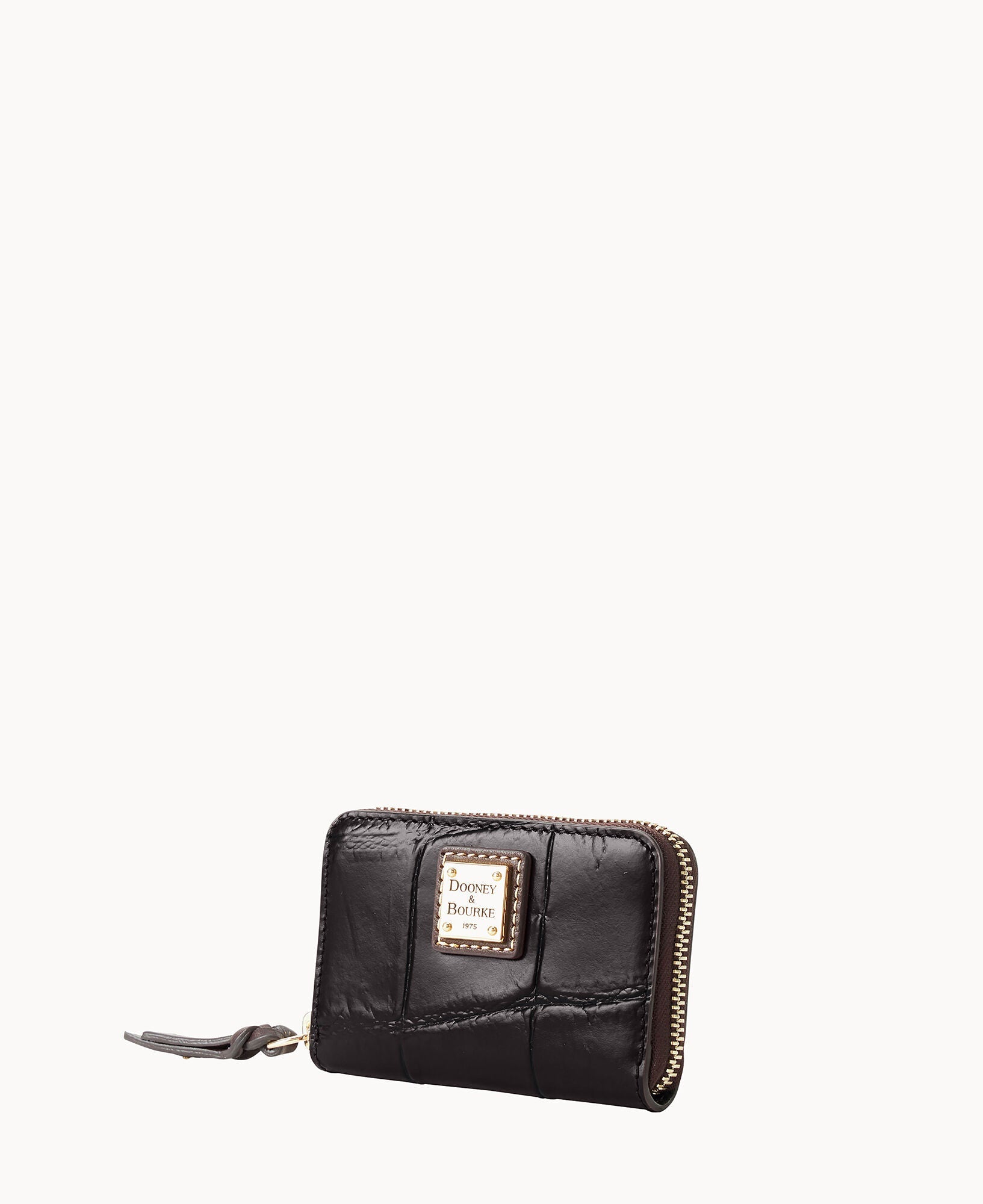 Denison Large Zip Around Credit Card Case