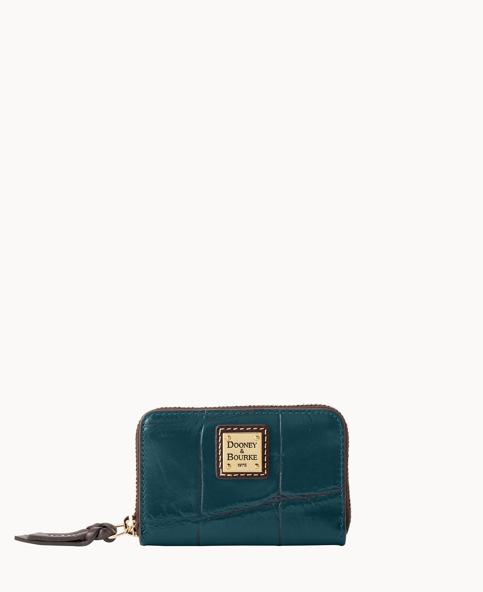 Denison Large Zip Around Credit Card Case