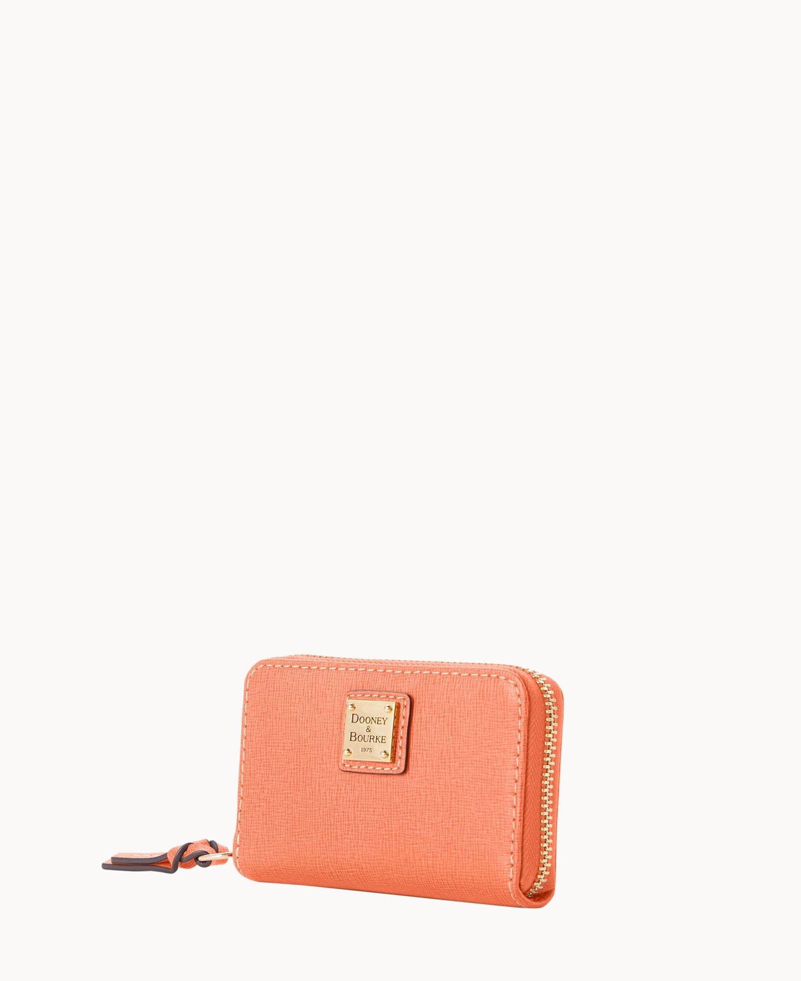 Saffiano Large Zip Around Credit Card Case