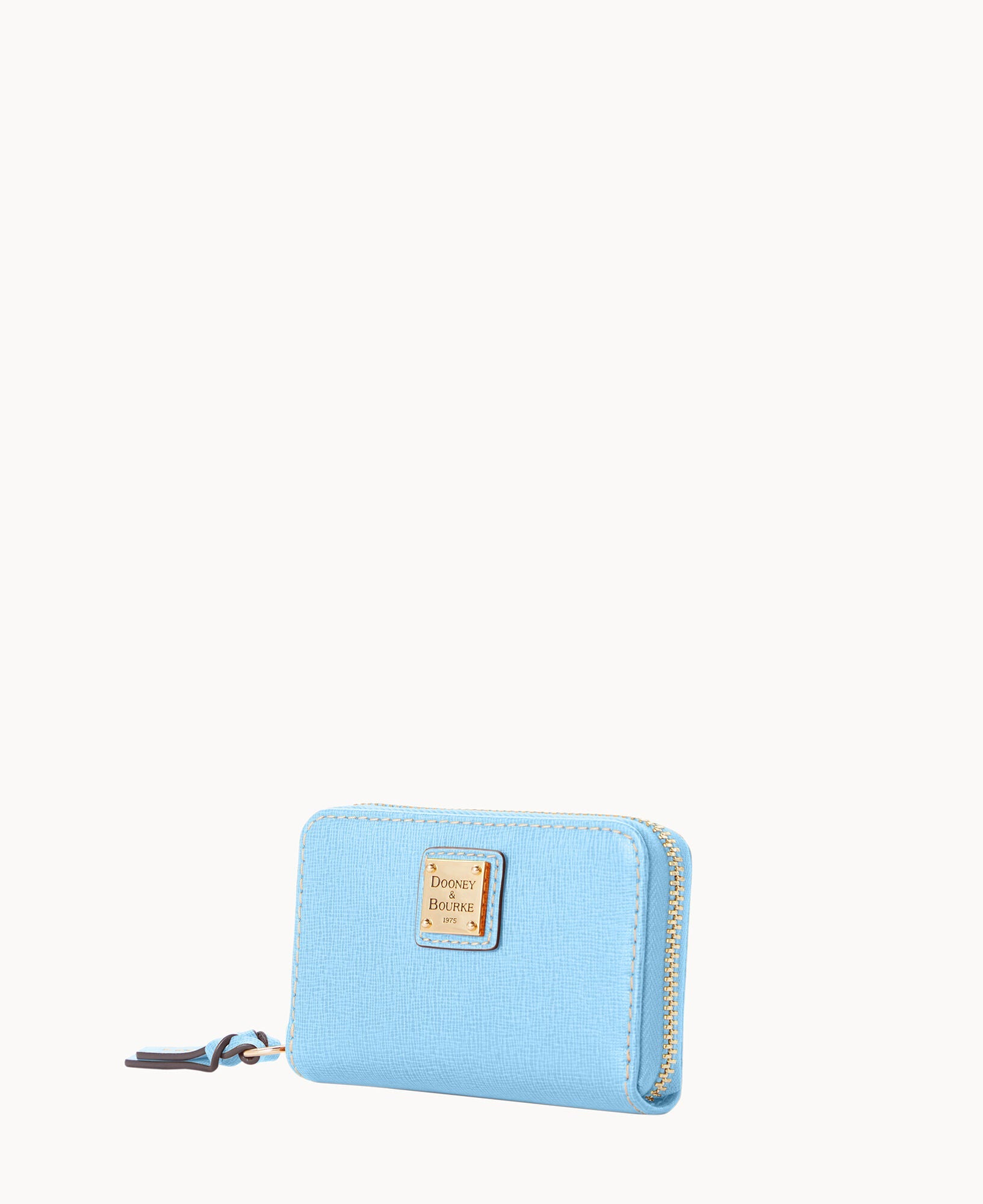Saffiano Large Zip Around Credit Card Case