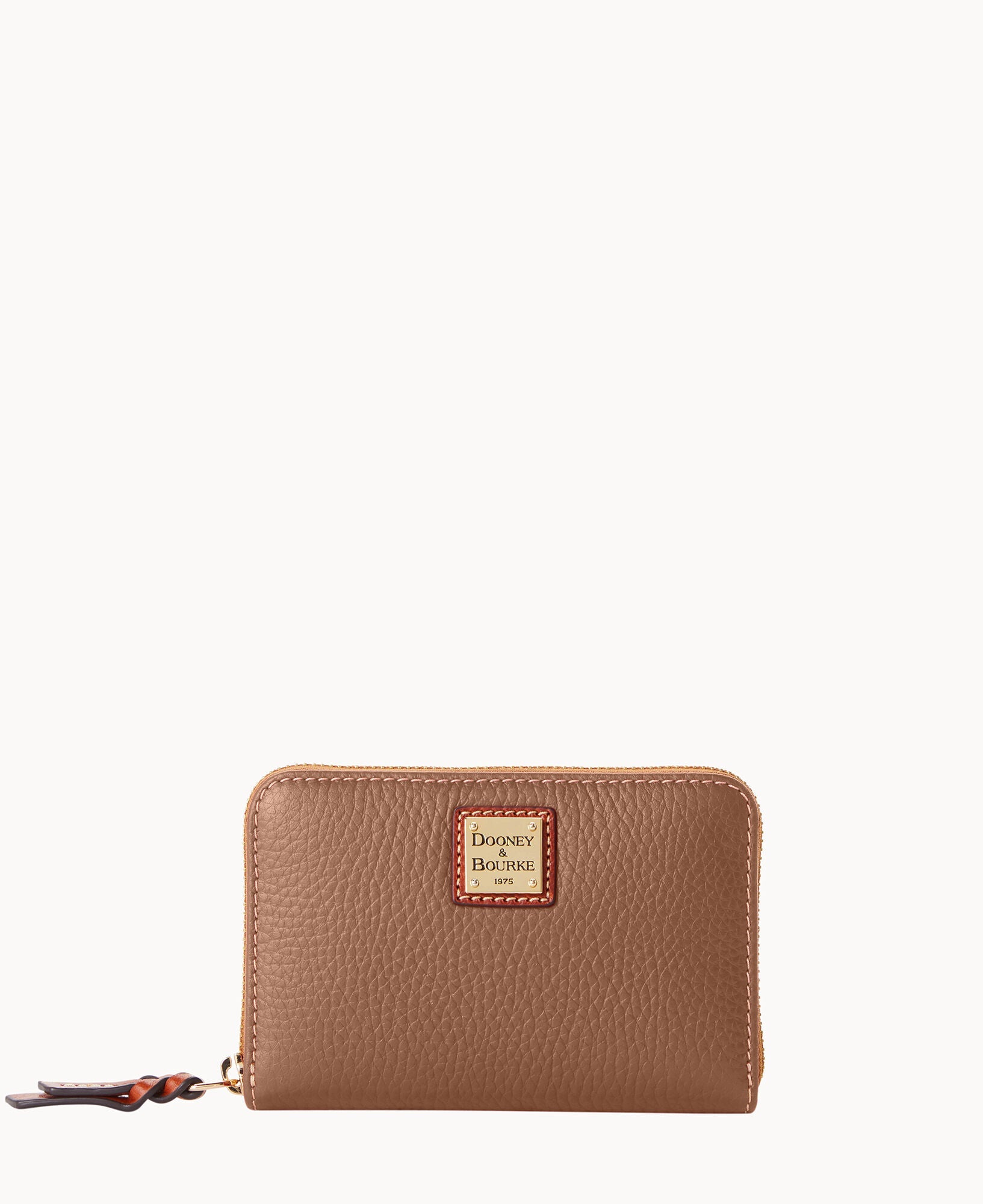 Pebble Grain Medium Zip Around Wallet