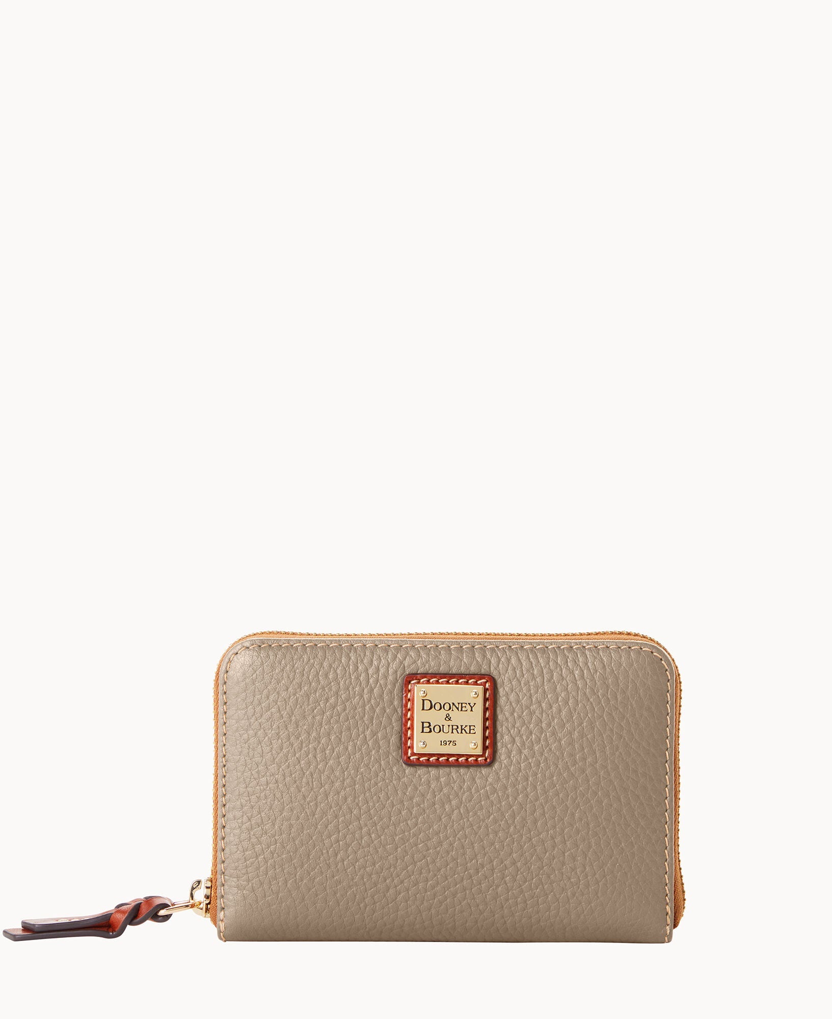 Pebble Grain Medium Zip Around Wallet