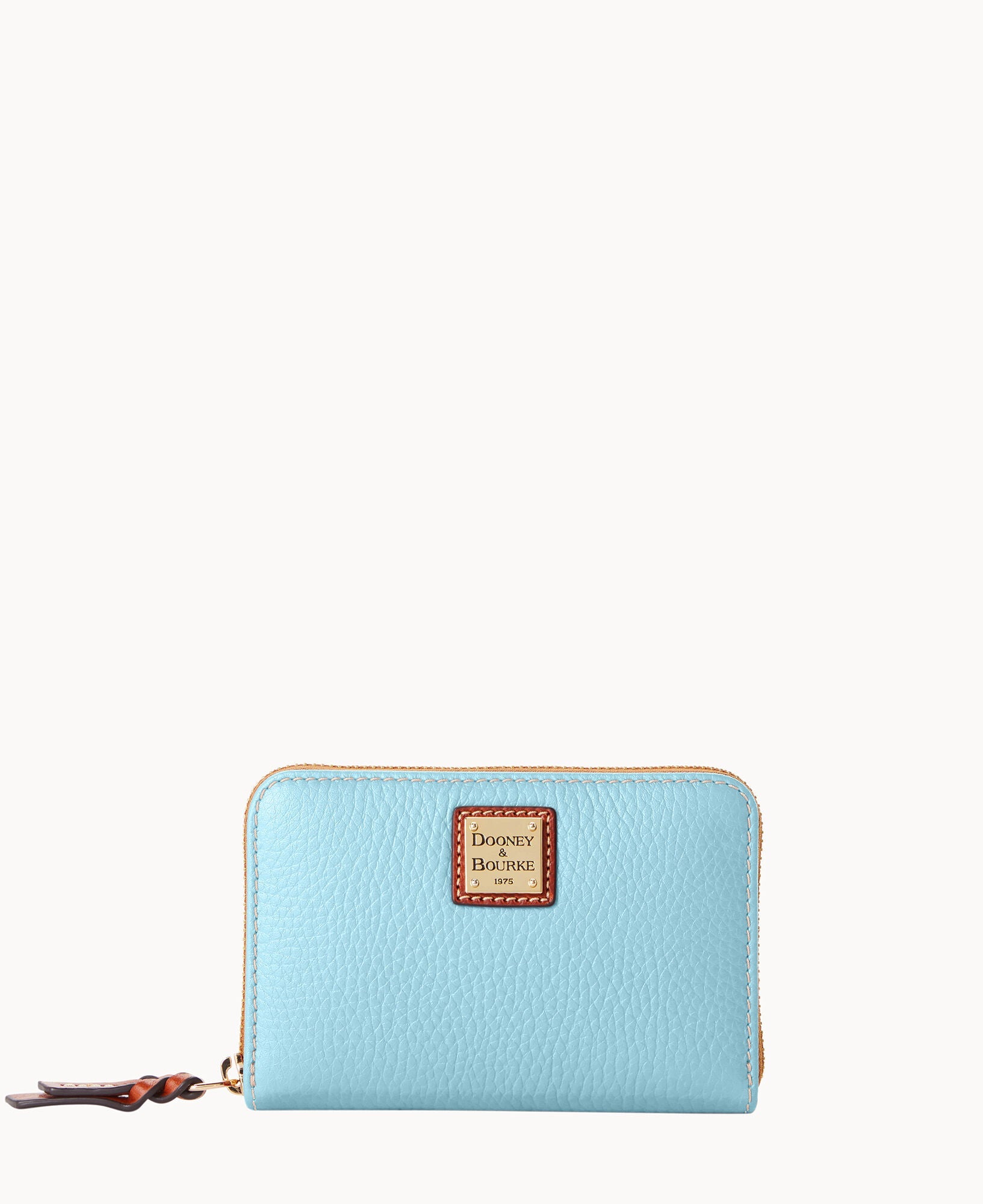 Pebble Grain Medium Zip Around Wallet