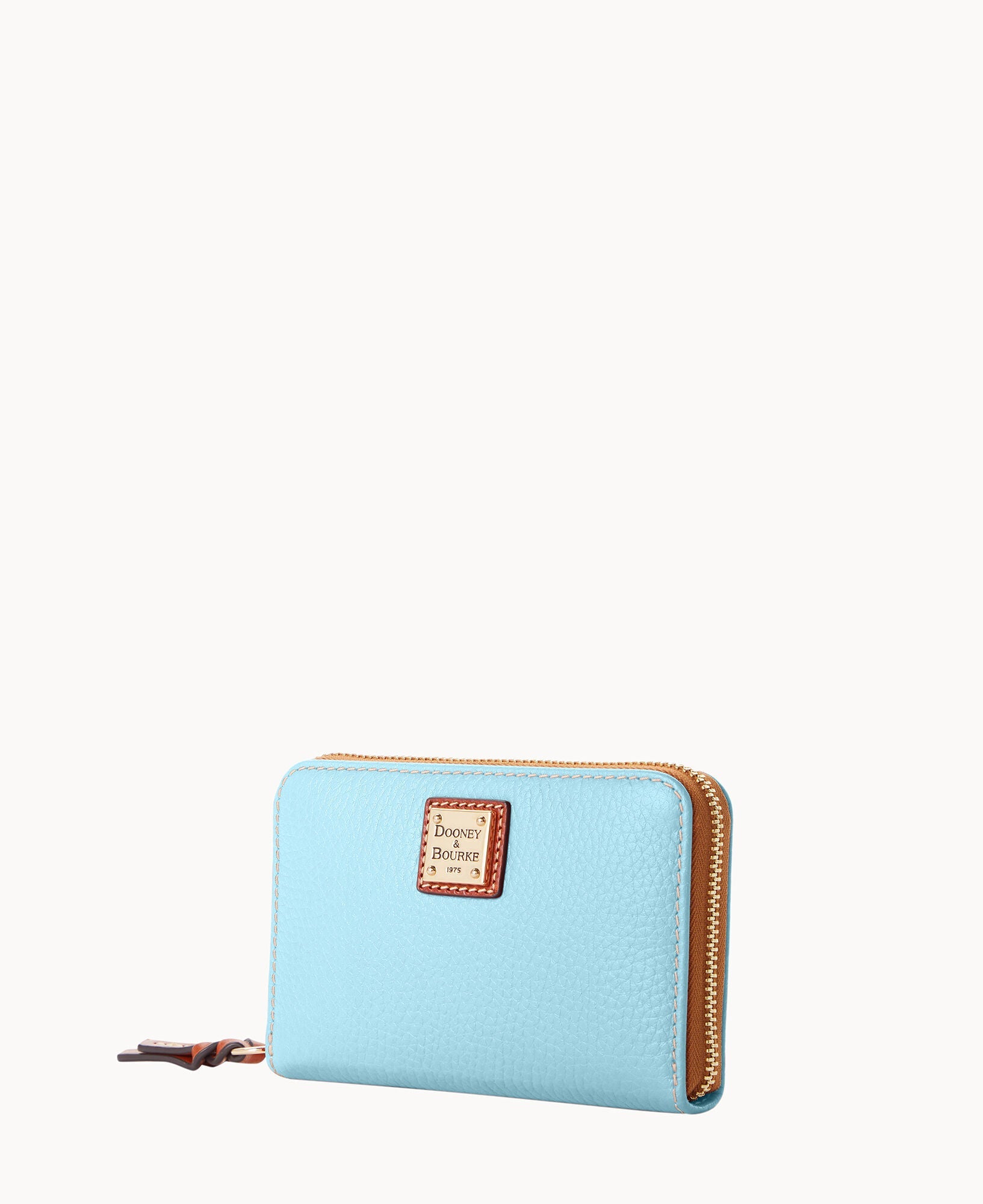 Pebble Grain Medium Zip Around Wallet