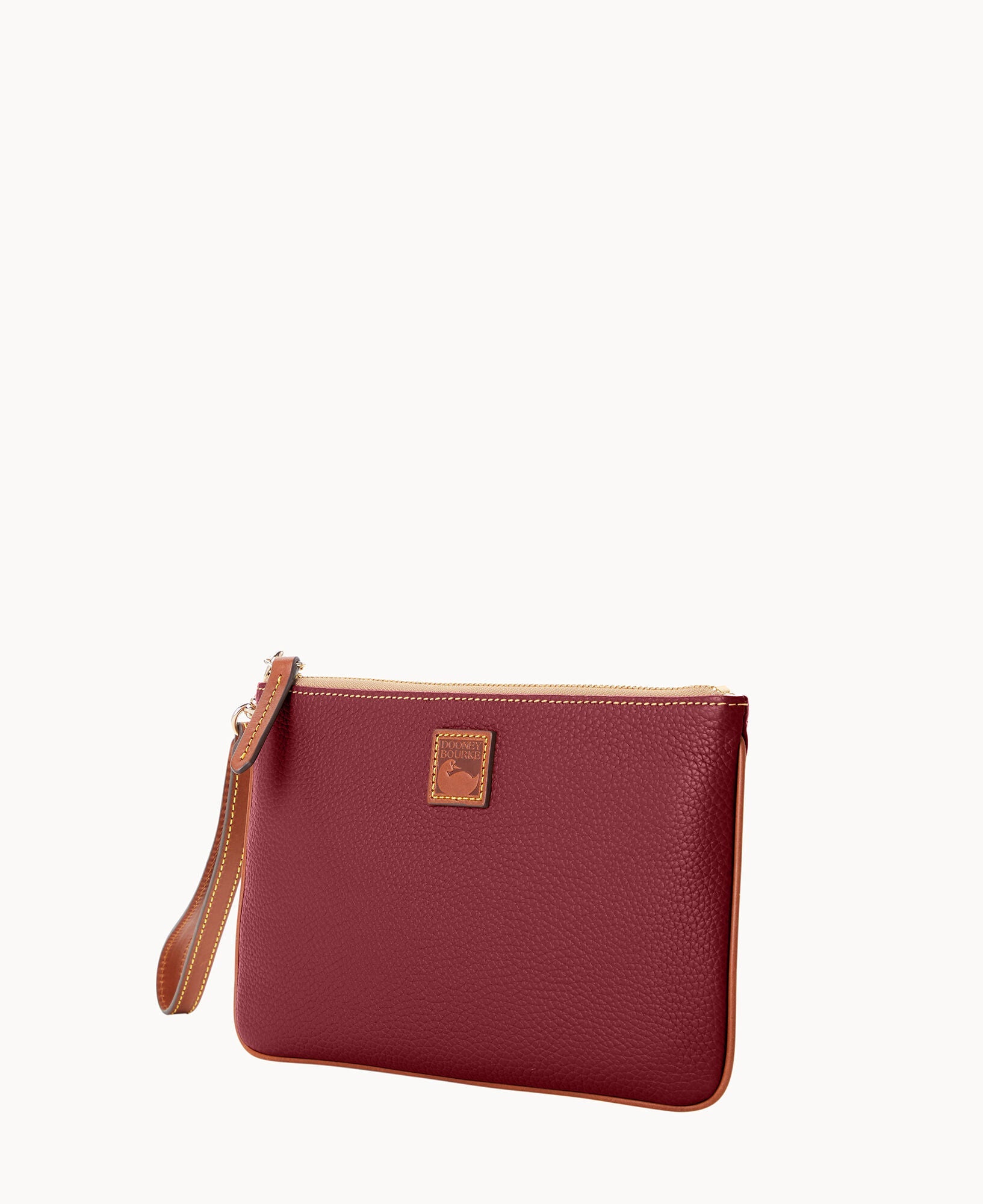 Pebble Grain Large Wristlet