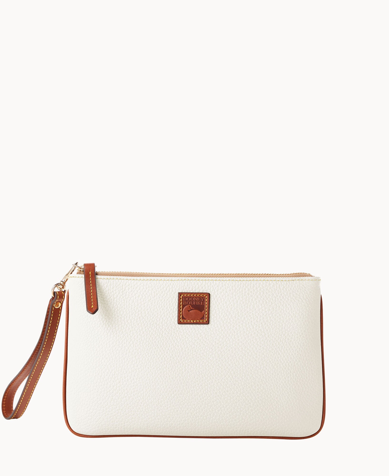 Pebble Grain Large Wristlet