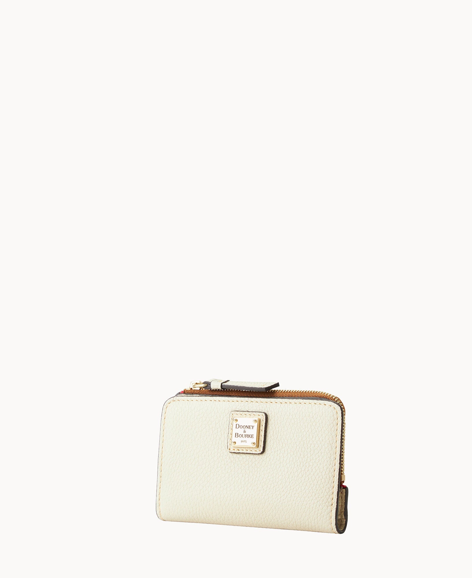 Pebble Grain Zip Credit Card Wallet 14