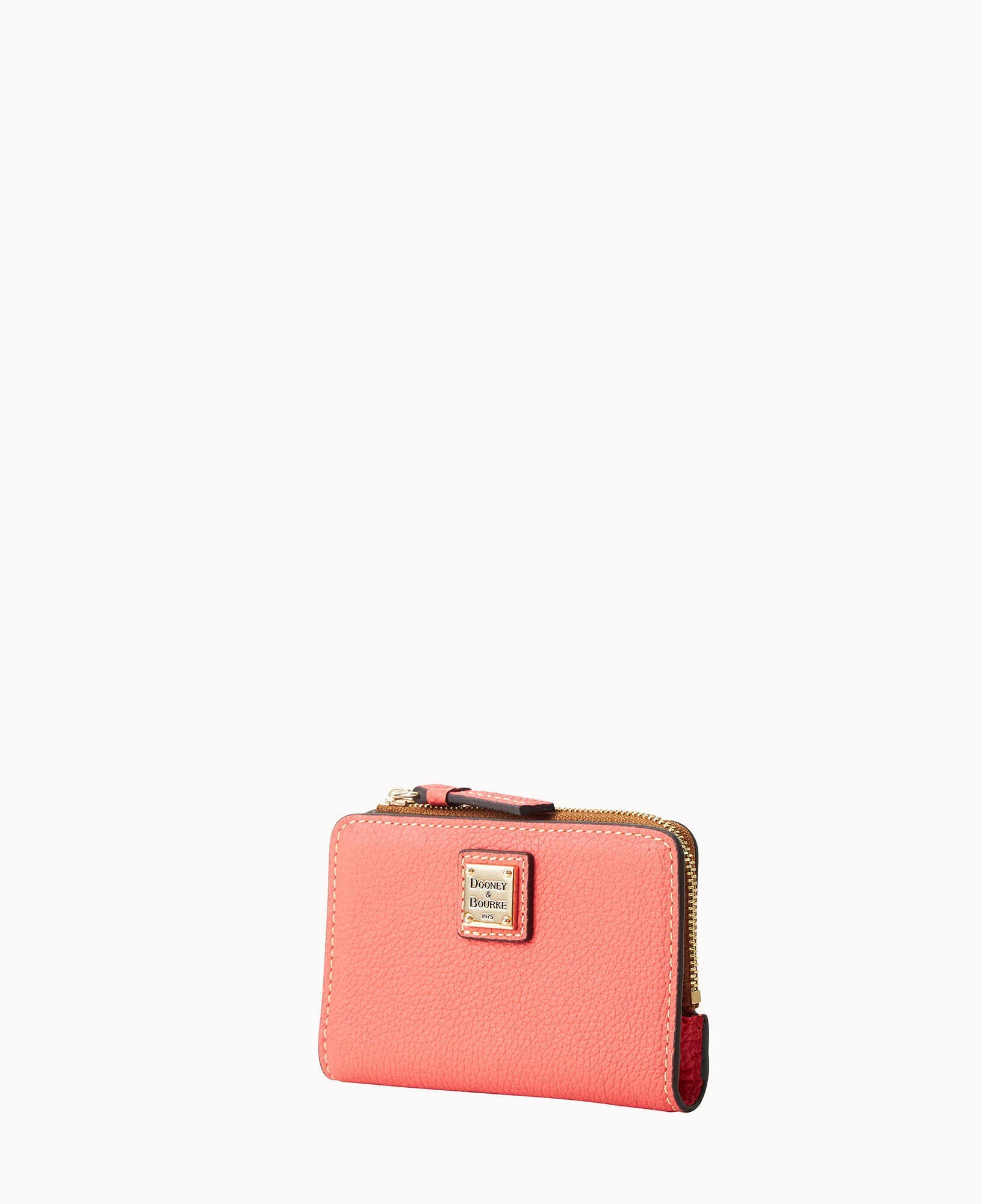 Pebble Grain Zip Credit Card Wallet 14