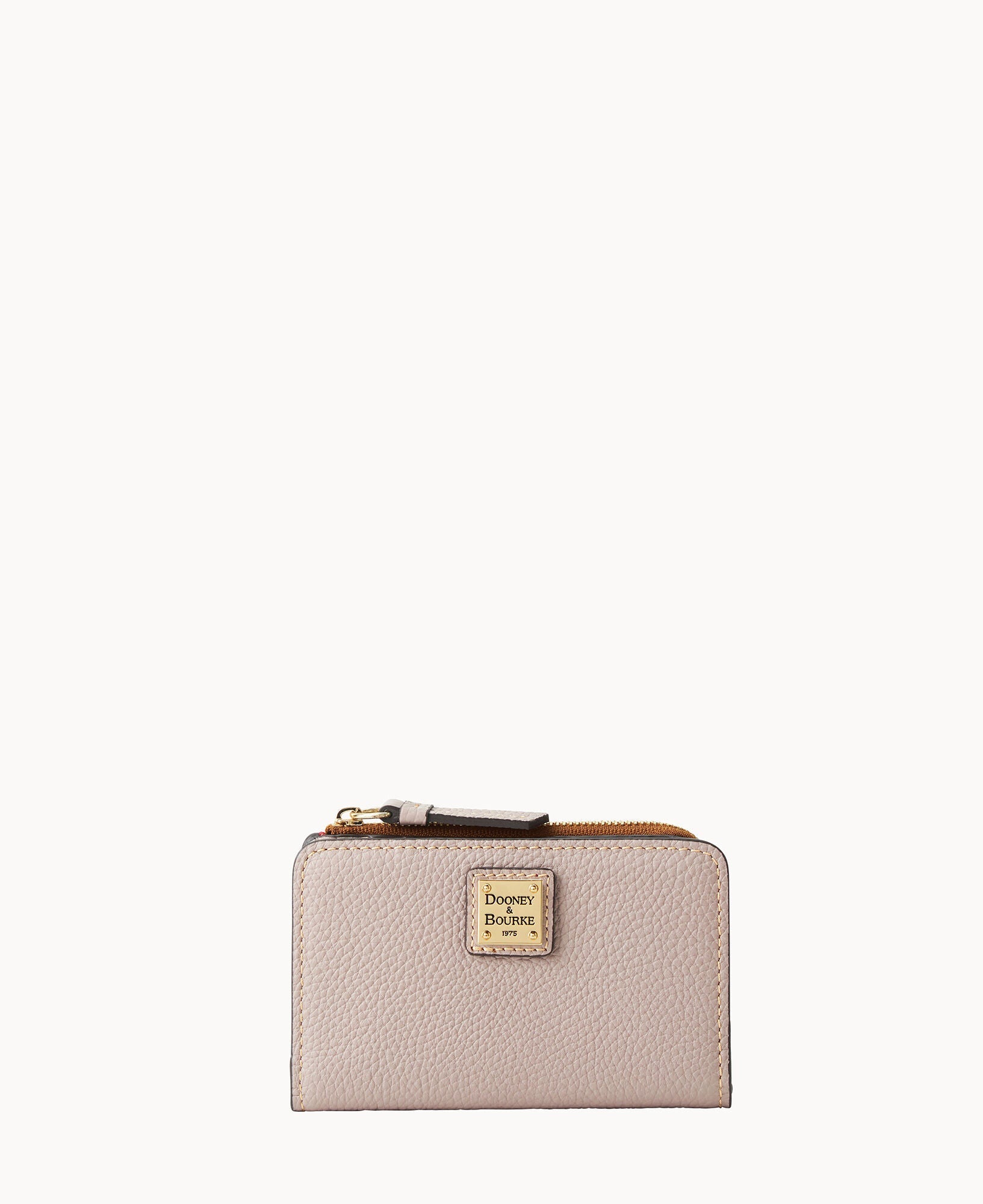 Pebble Grain Zip Credit Card Wallet 14