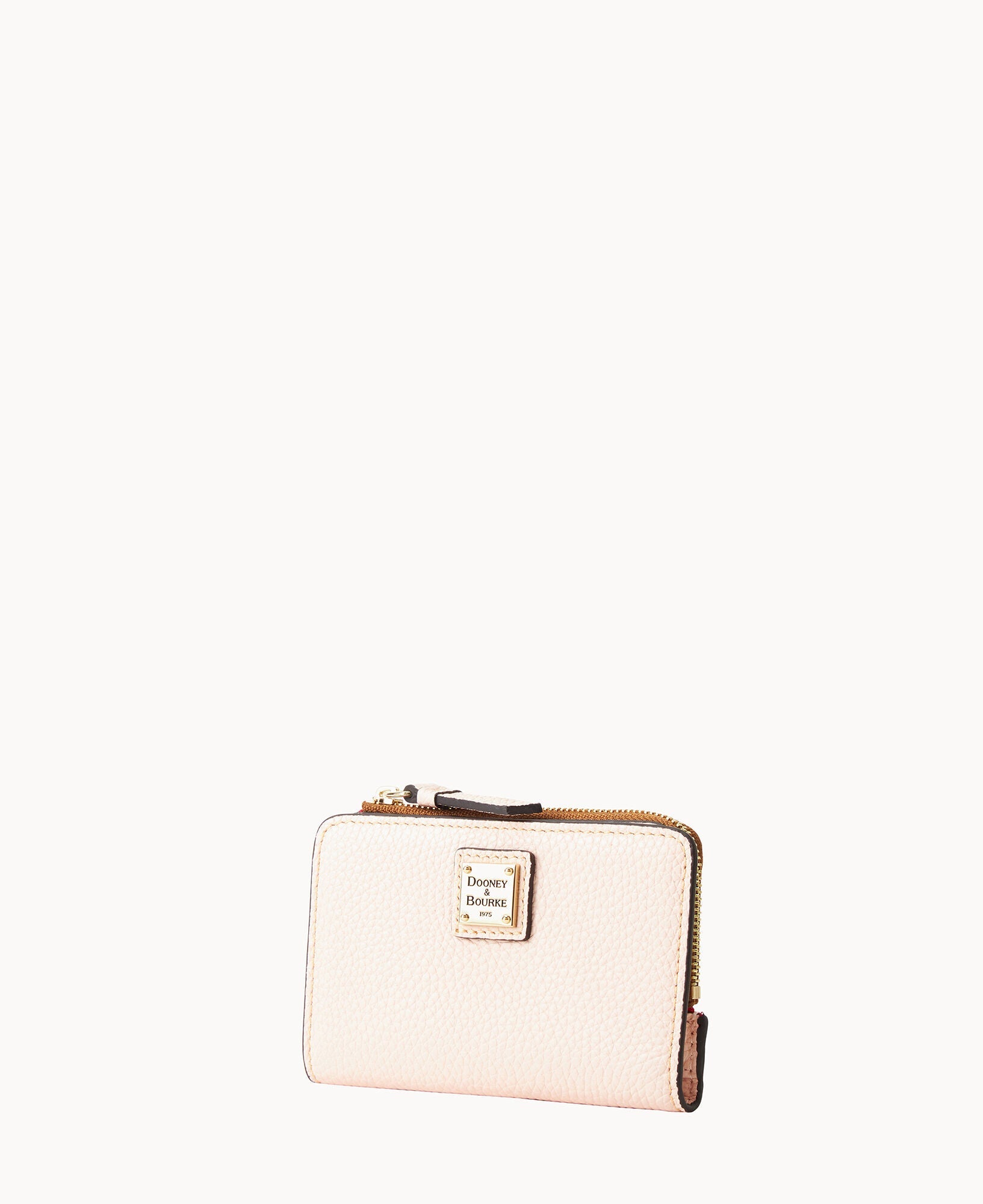 Pebble Grain Zip Credit Card Wallet 14