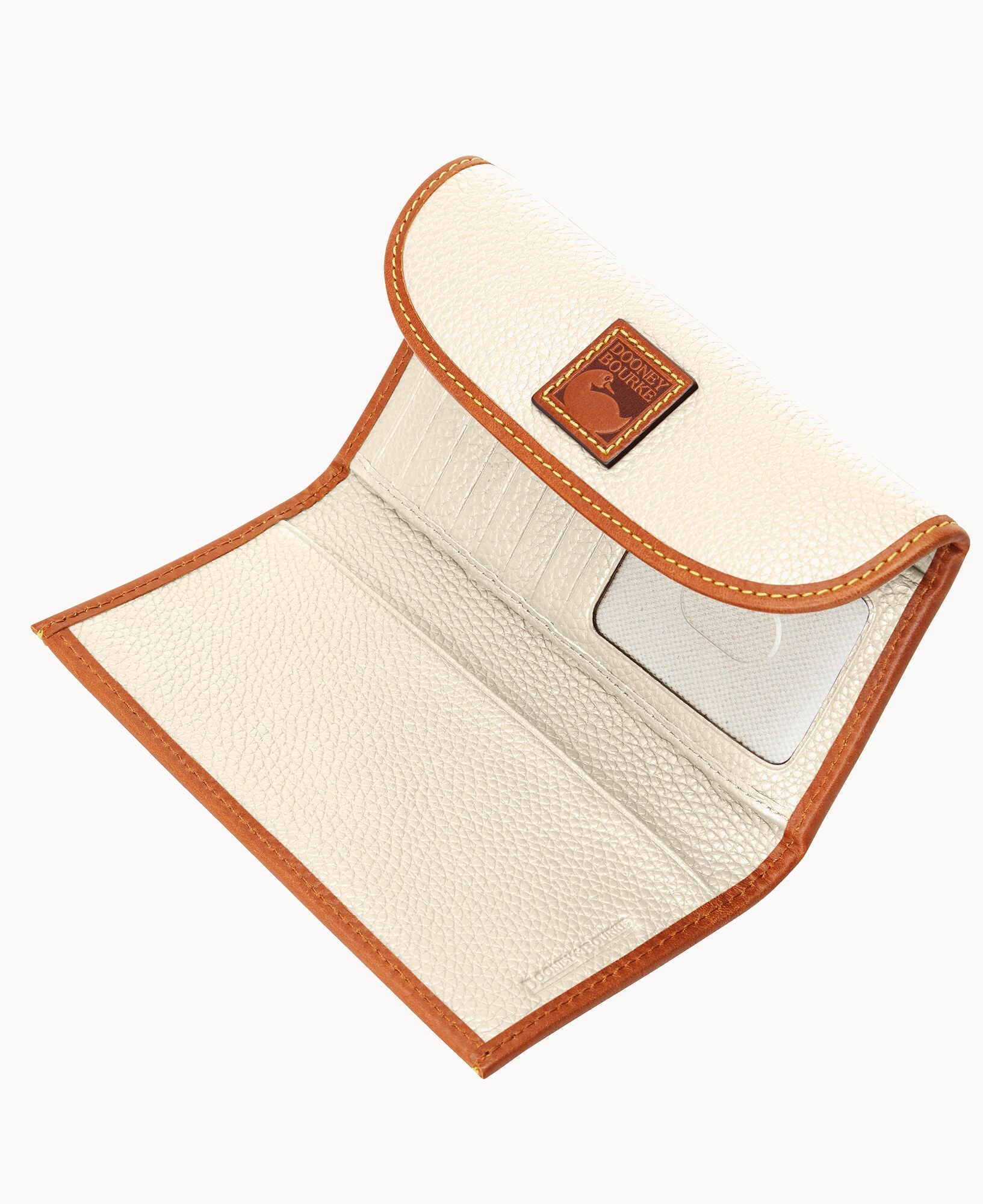 Pebble Grain Continental Clutch