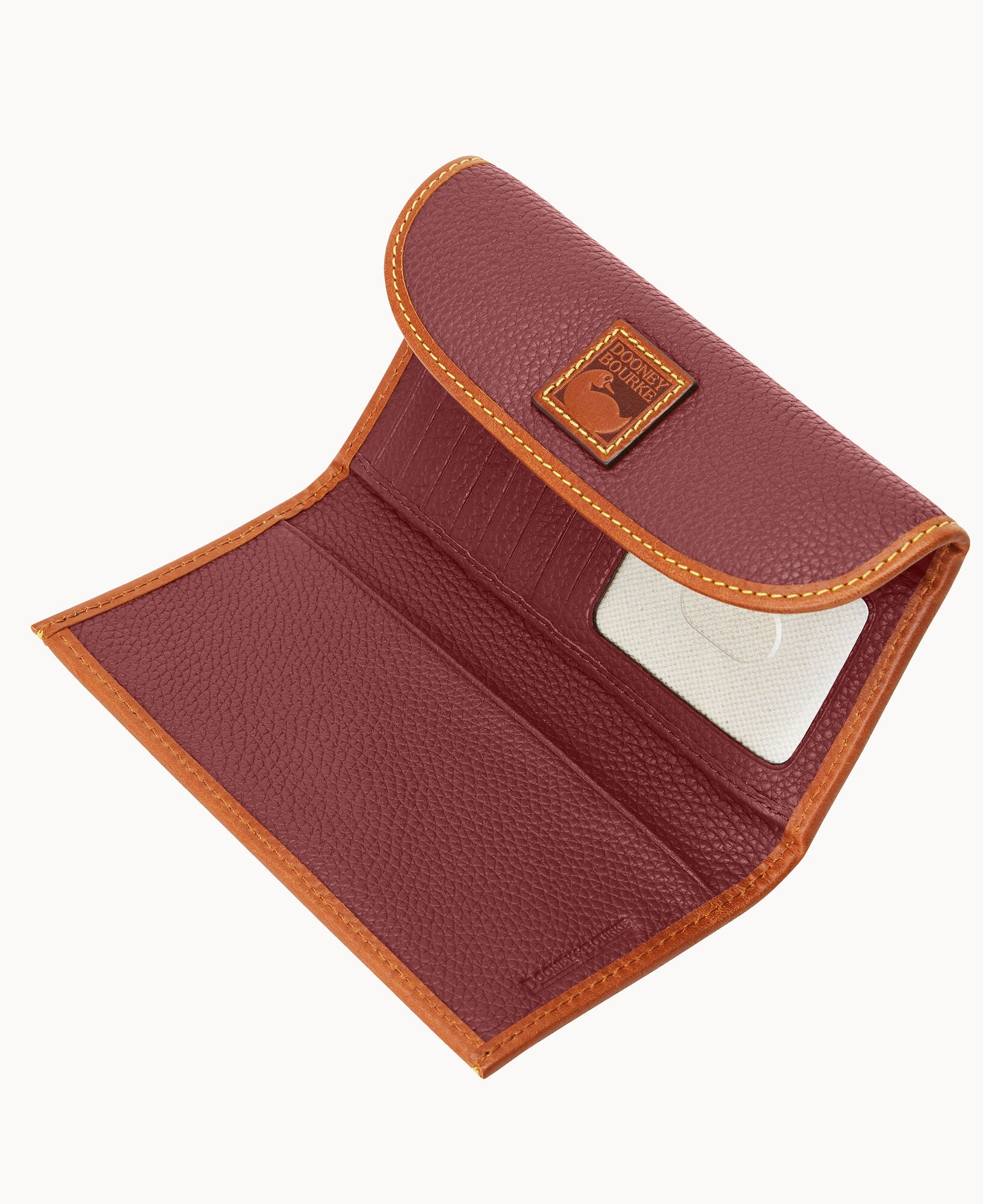 Pebble Grain Continental Clutch