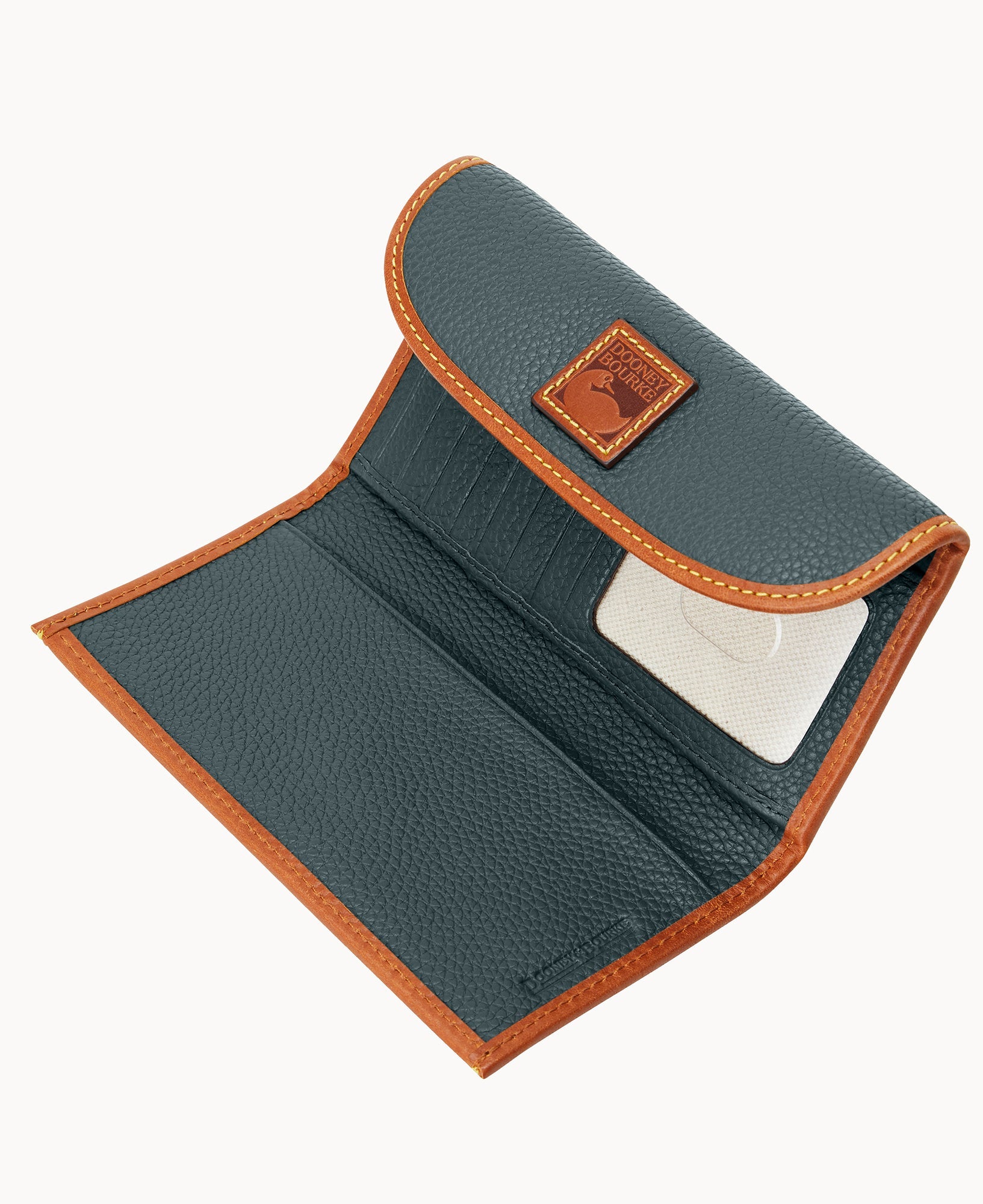 Pebble Grain Continental Clutch