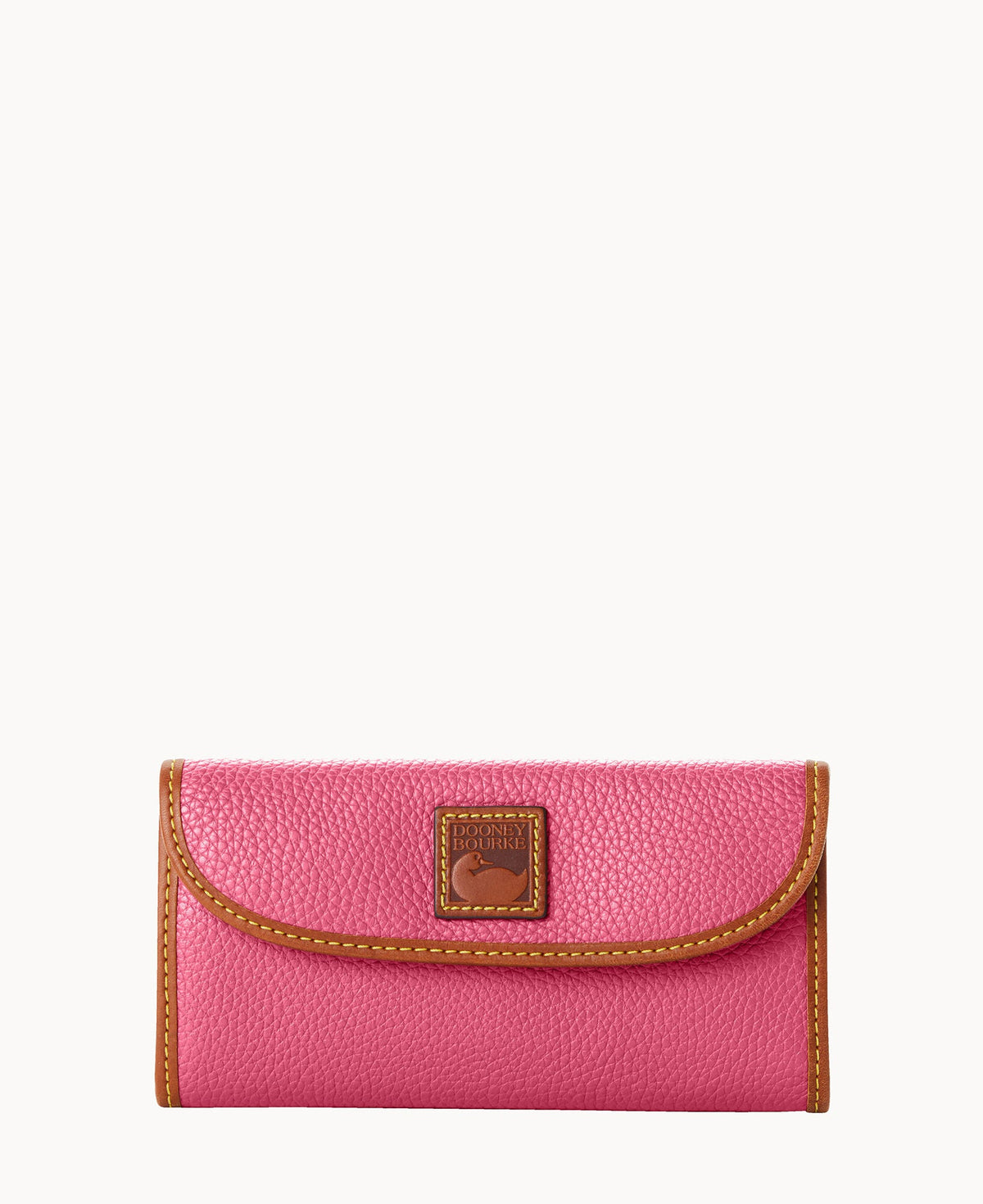 Pebble Grain Continental Clutch