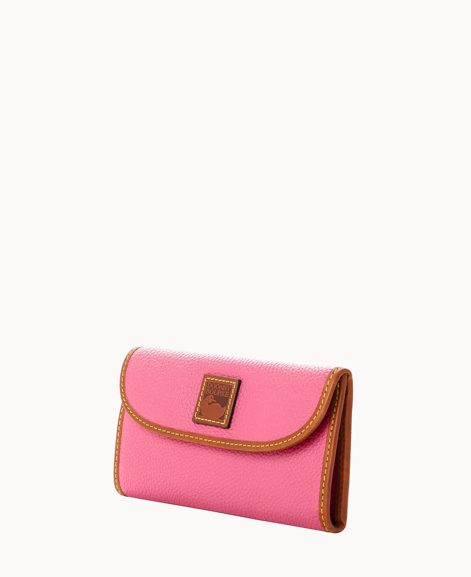 Pebble Grain Continental Clutch