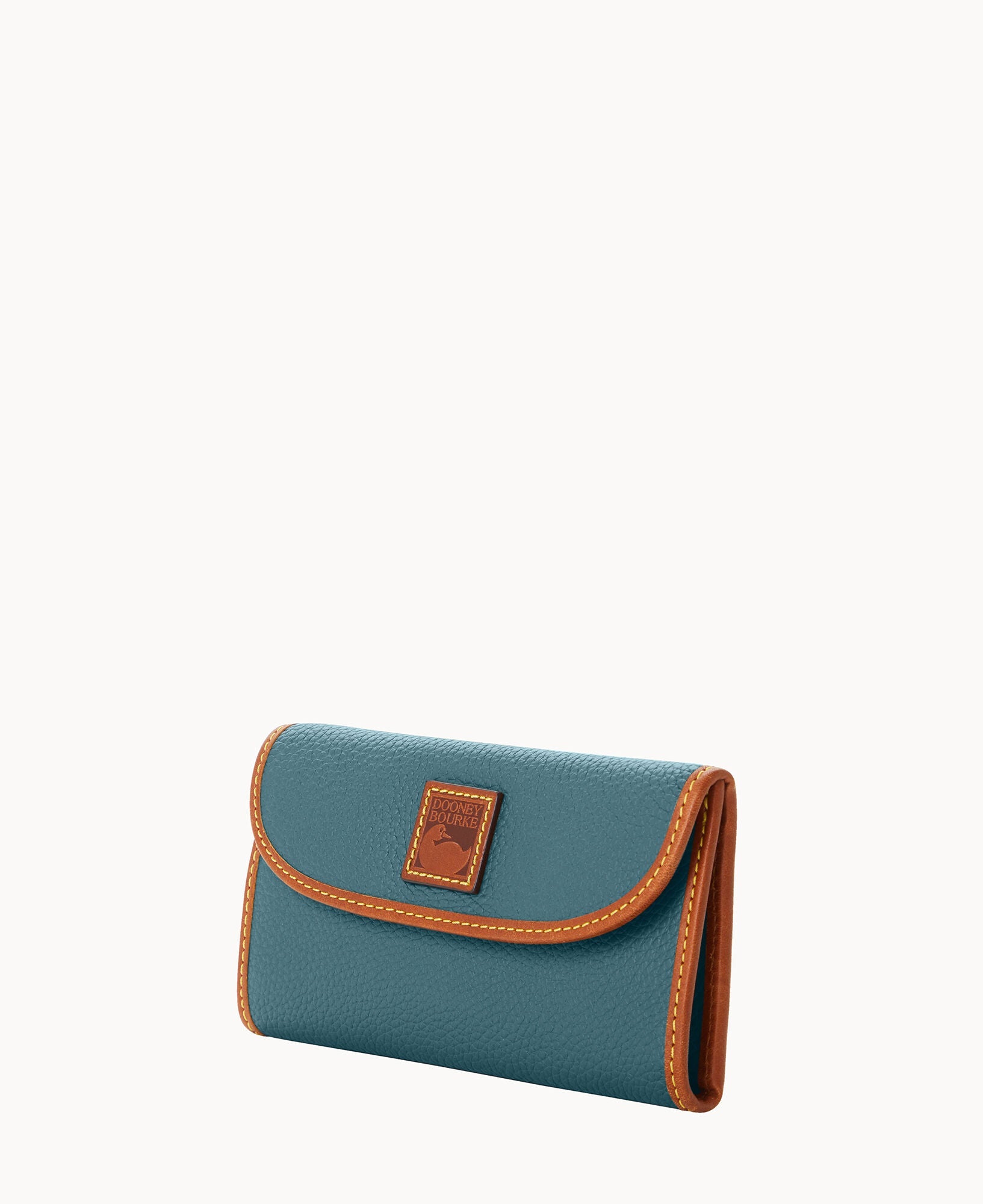 Pebble Grain Continental Clutch