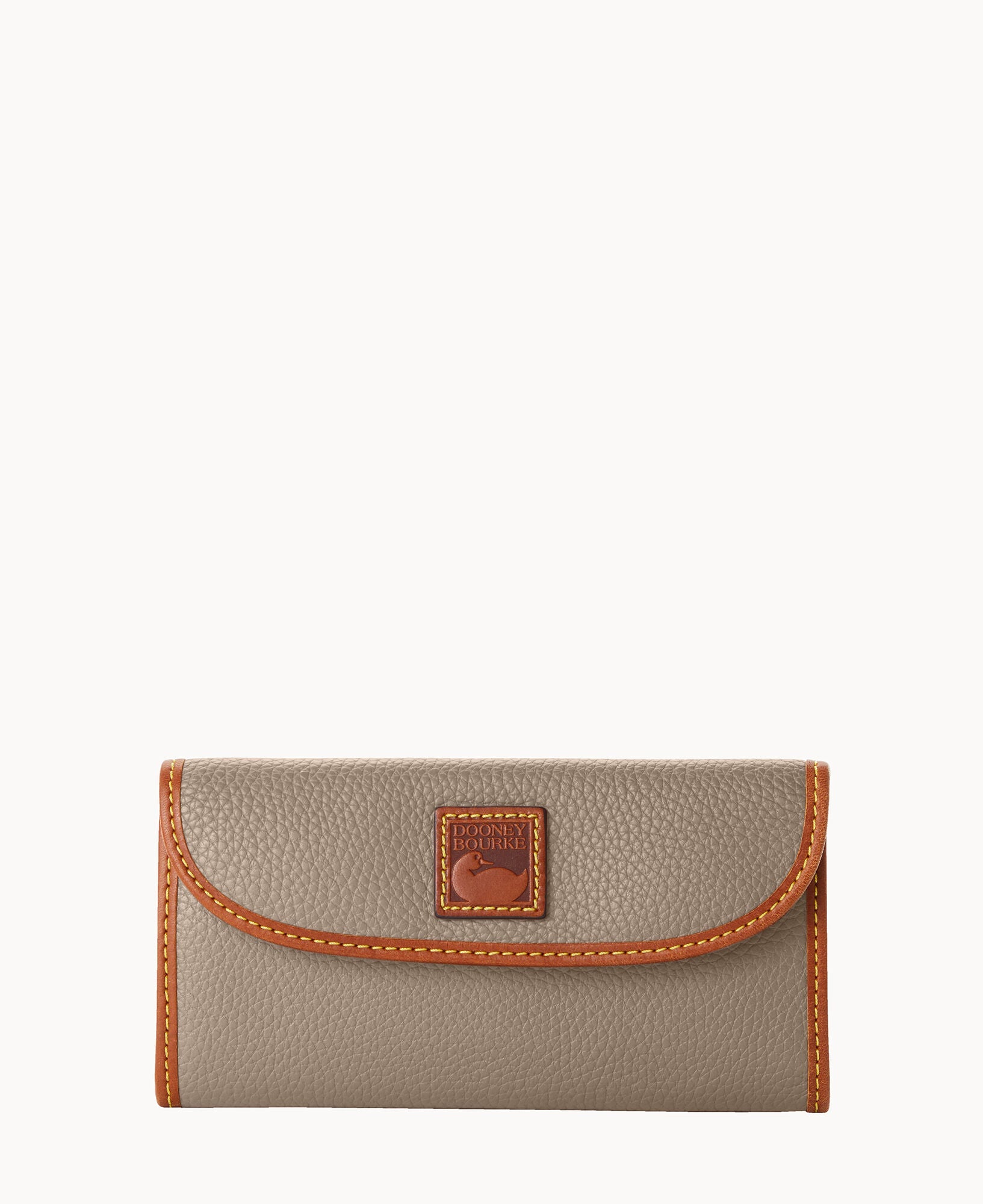 Pebble Grain Continental Clutch