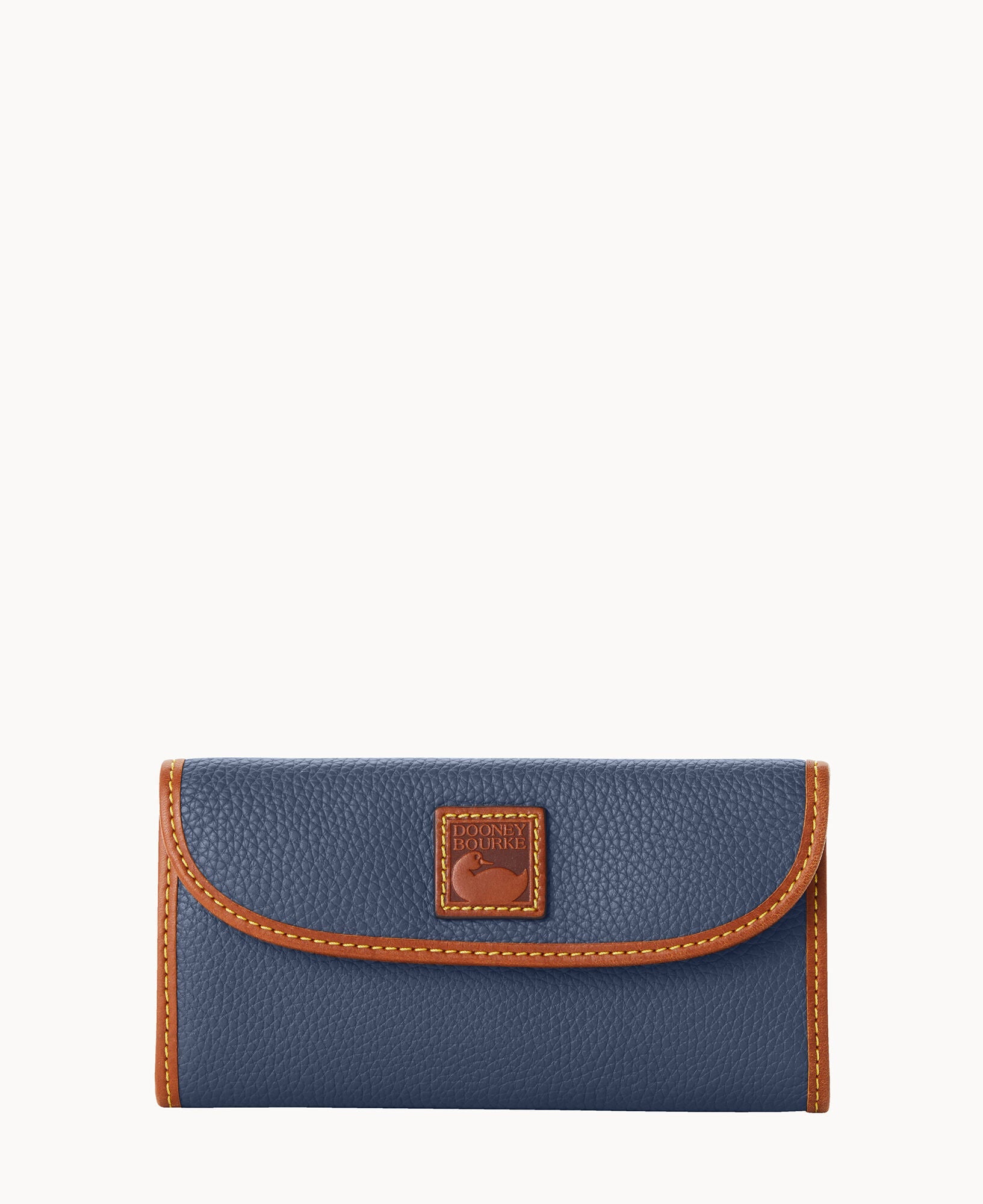Pebble Grain Continental Clutch