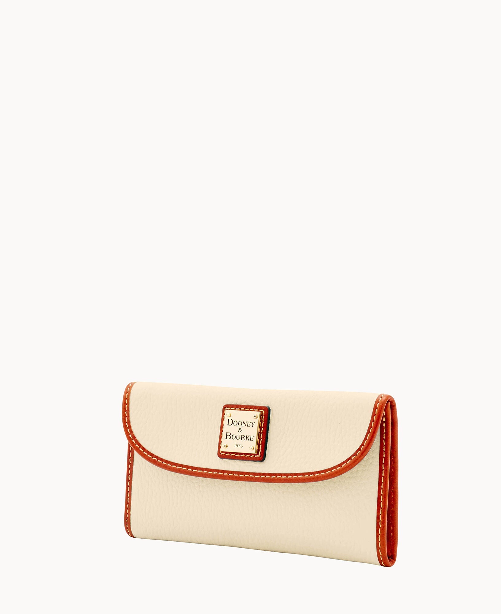 Pebble Grain Continental Clutch