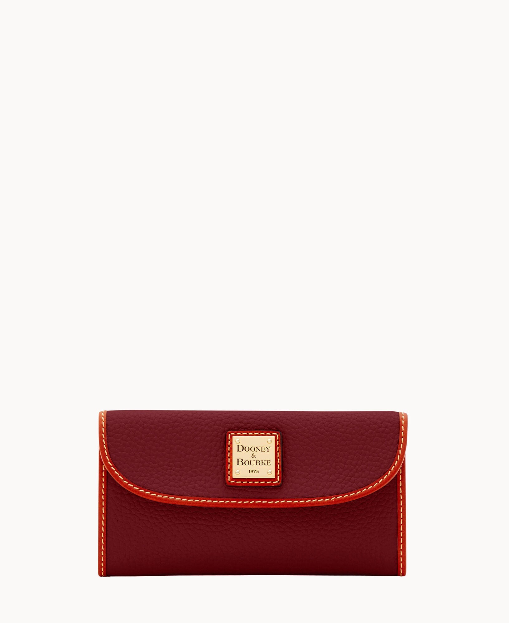 Pebble Grain Continental Clutch