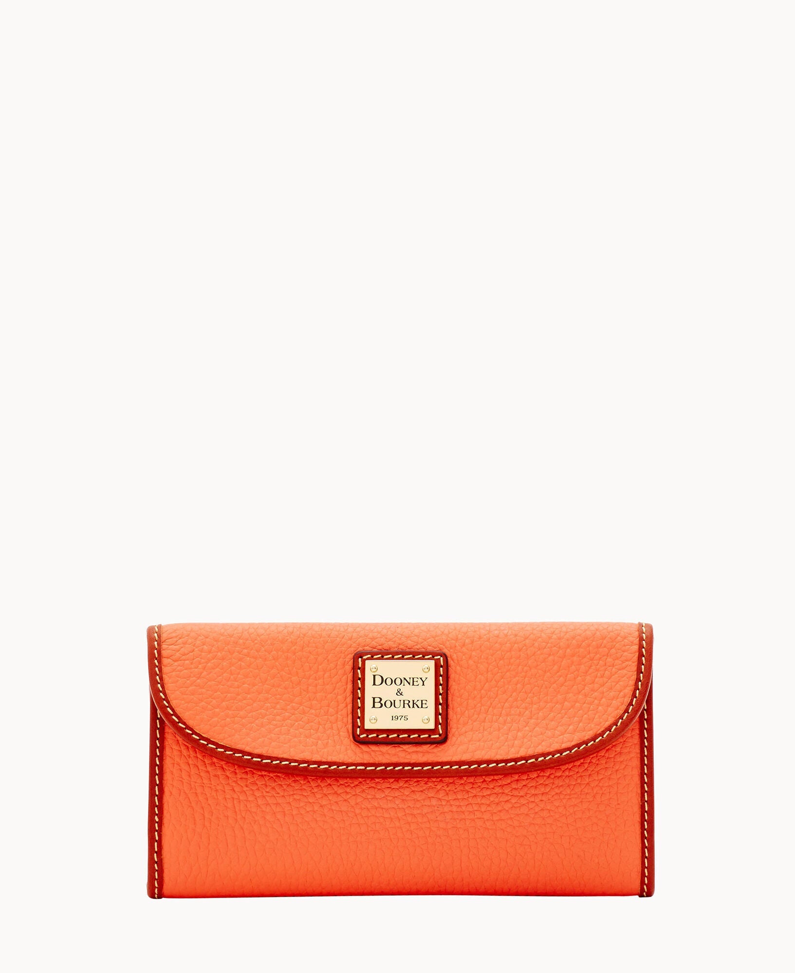 Pebble Grain Continental Clutch