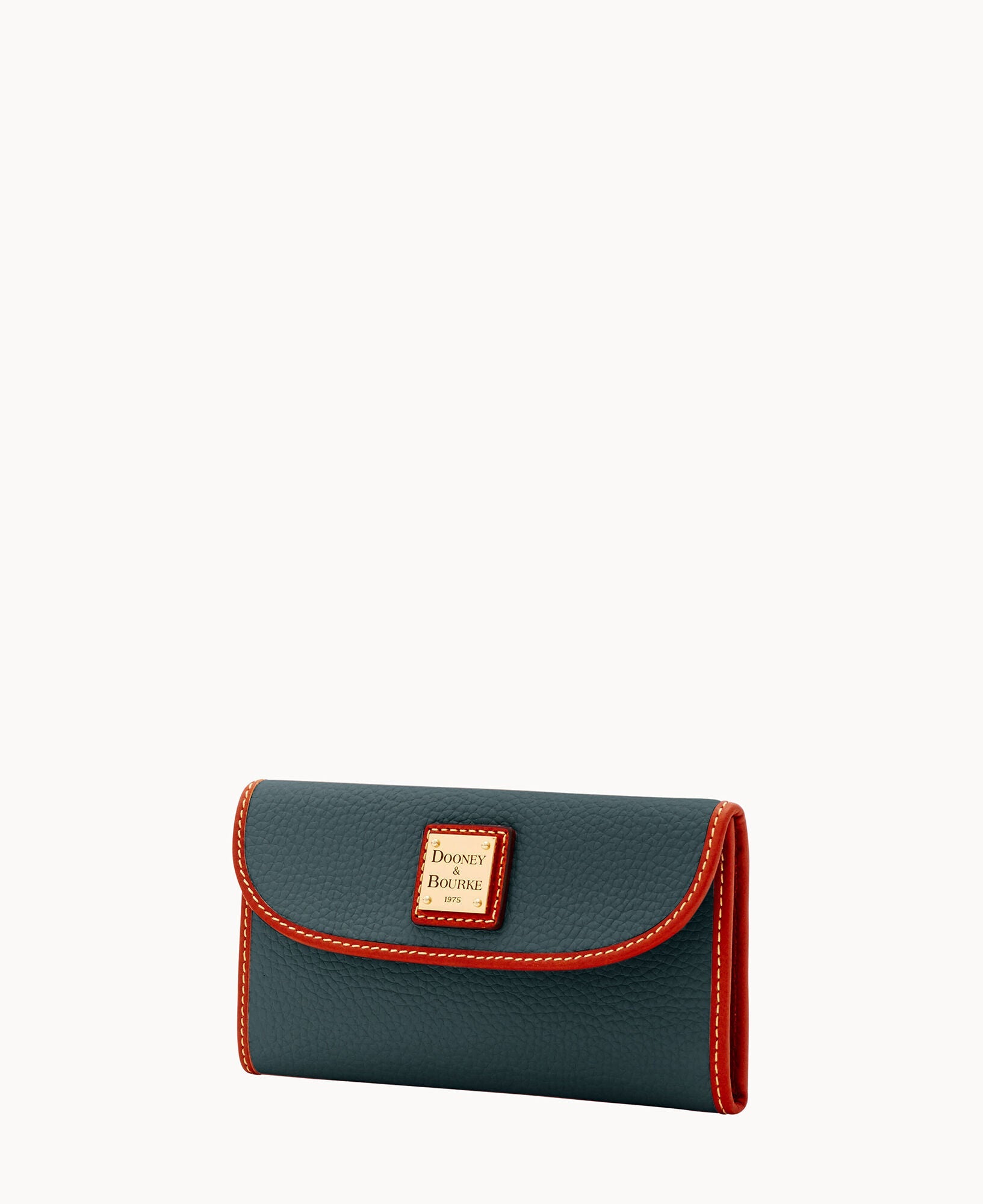Pebble Grain Continental Clutch