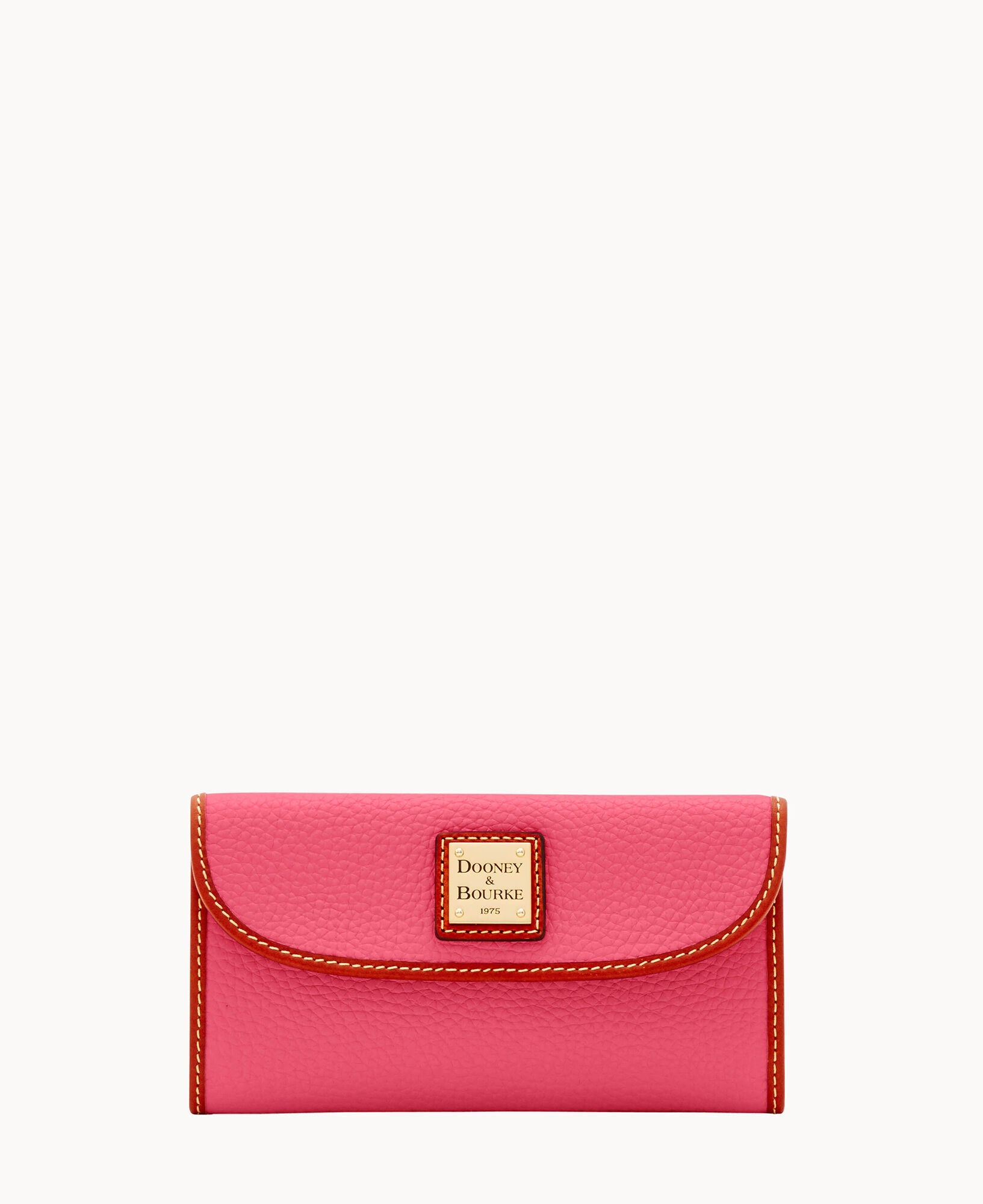 Pebble Grain Continental Clutch