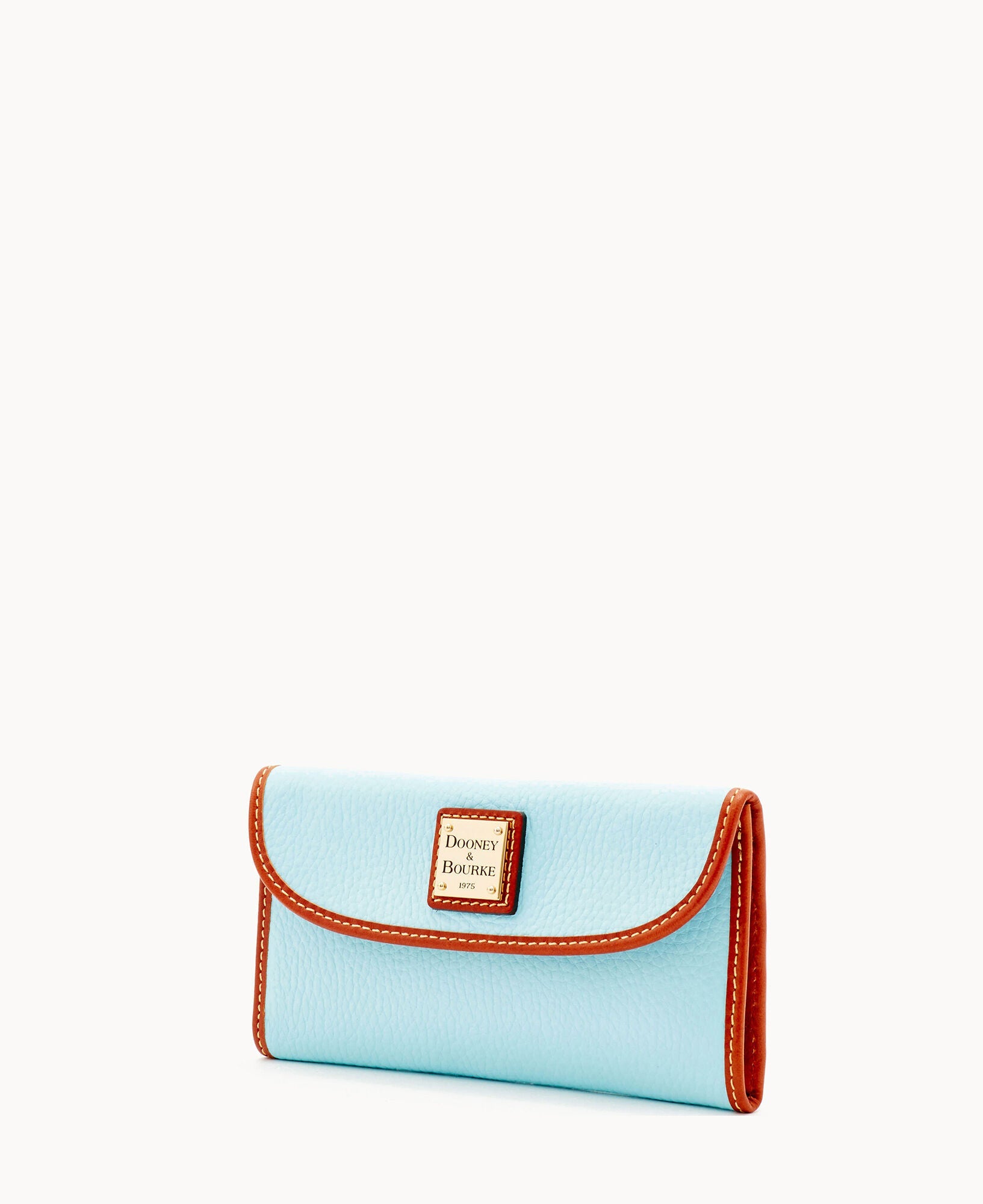 Pebble Grain Continental Clutch