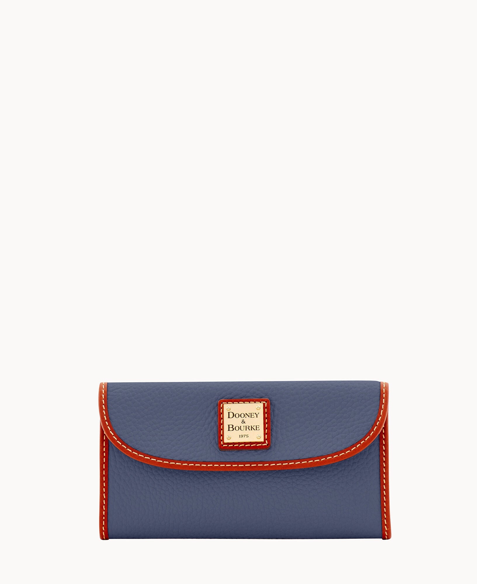 Pebble Grain Continental Clutch