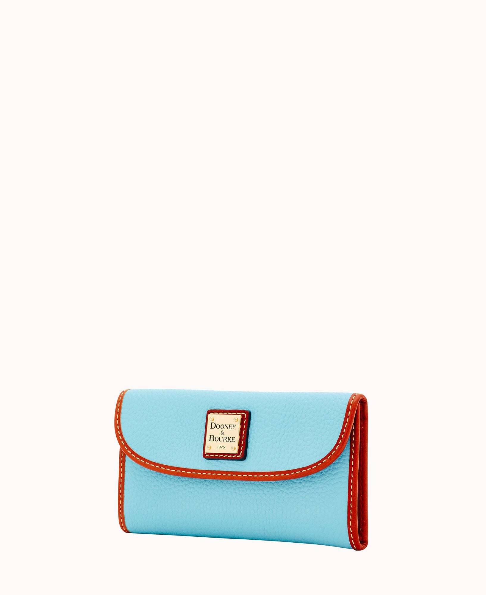 Pebble Grain Continental Clutch