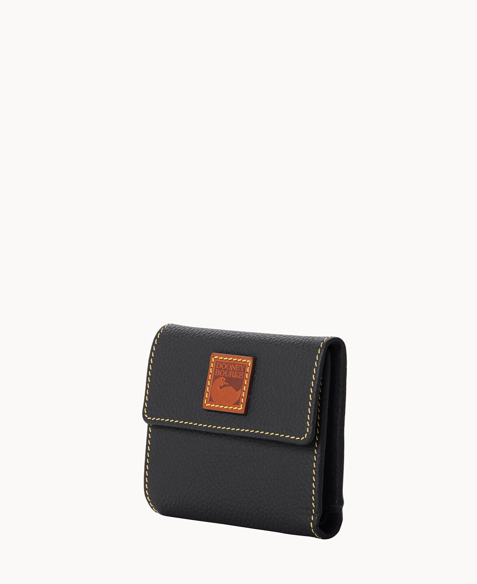 Pebble Grain Small Flap Wallet