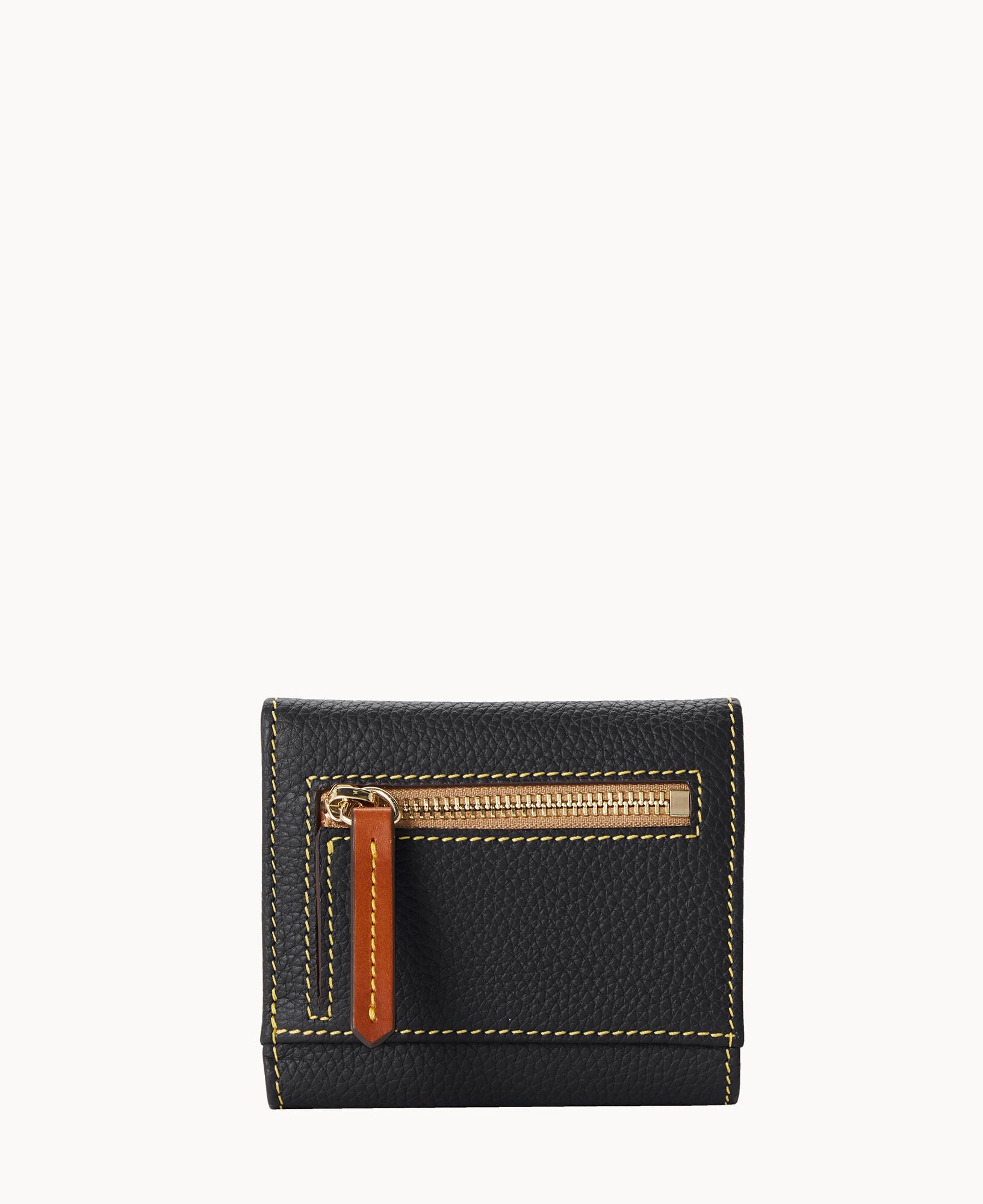 Pebble Grain Small Flap Wallet
