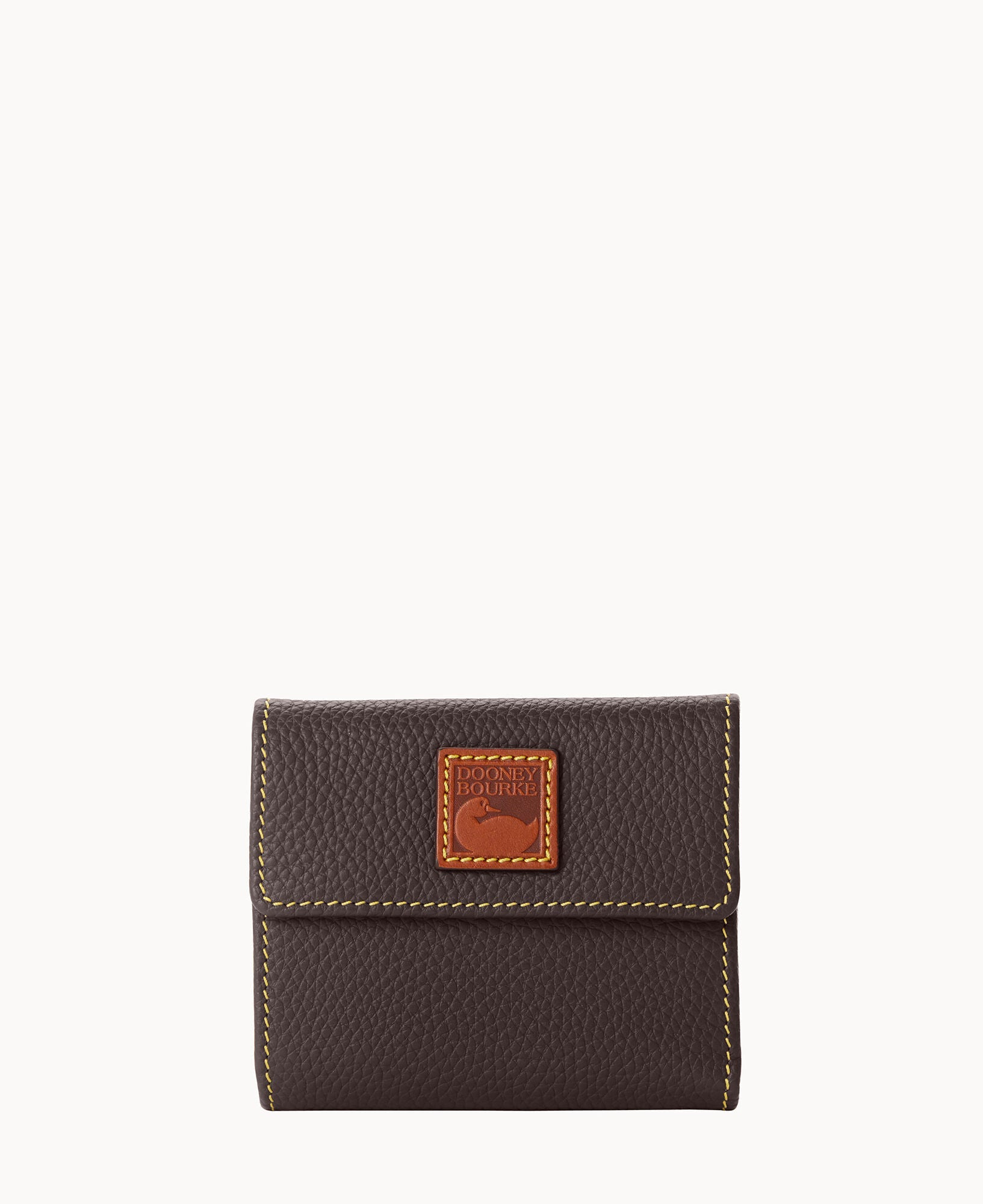 Pebble Grain Small Flap Wallet