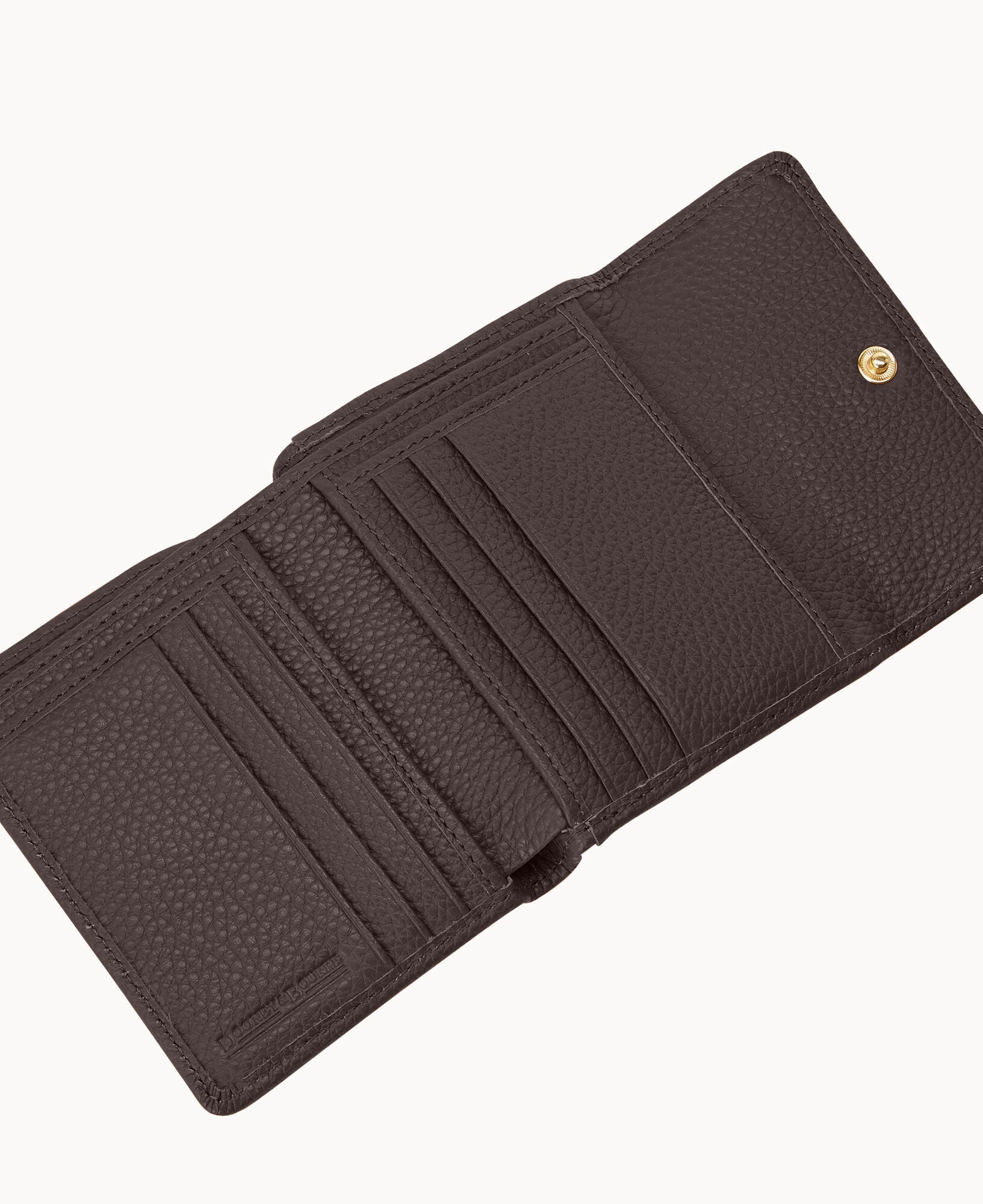 Pebble Grain Small Flap Wallet