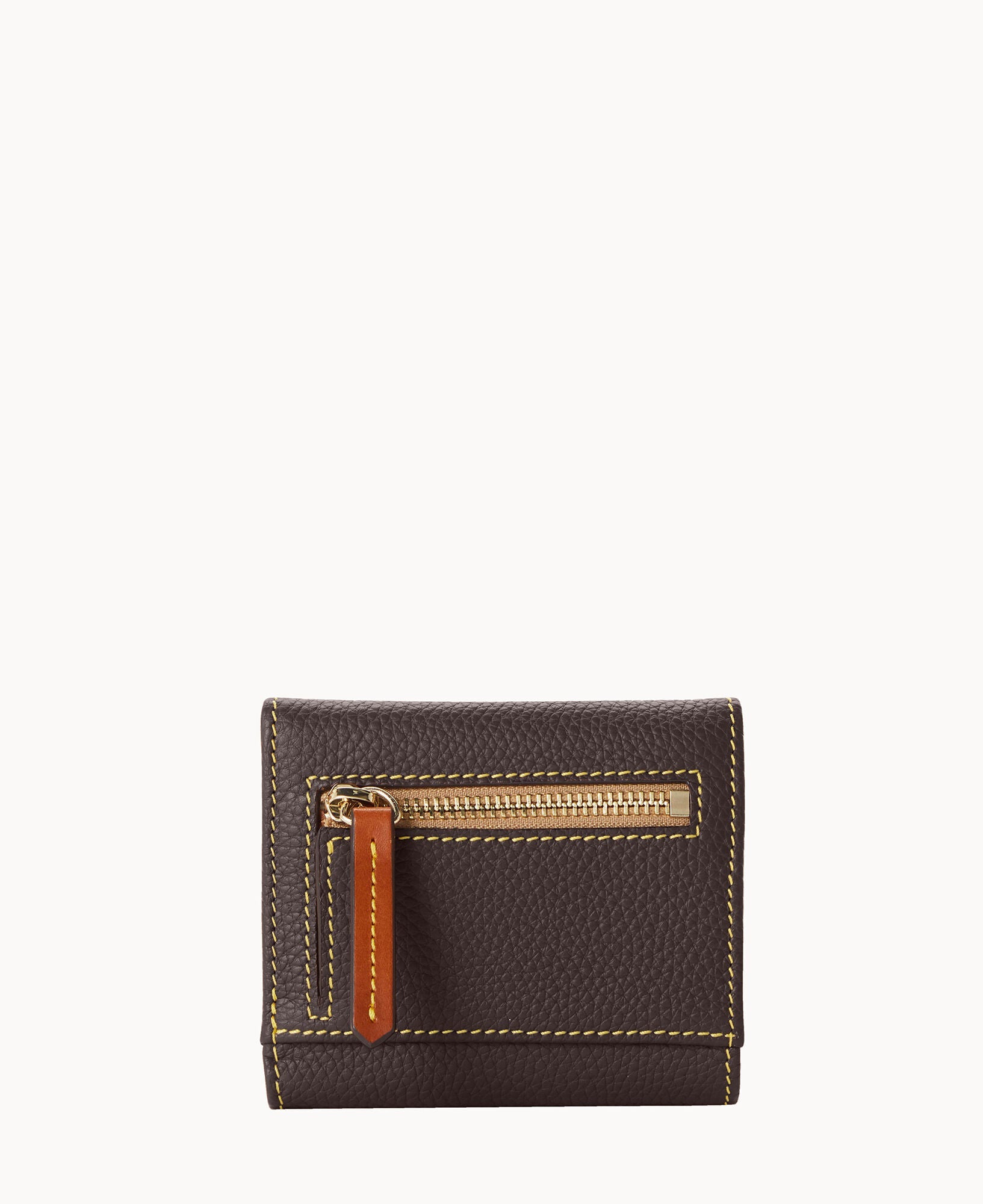 Pebble Grain Small Flap Wallet