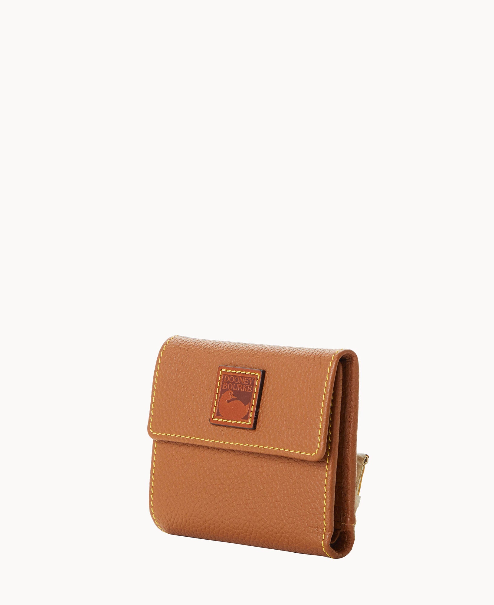 Pebble Grain Small Flap Wallet