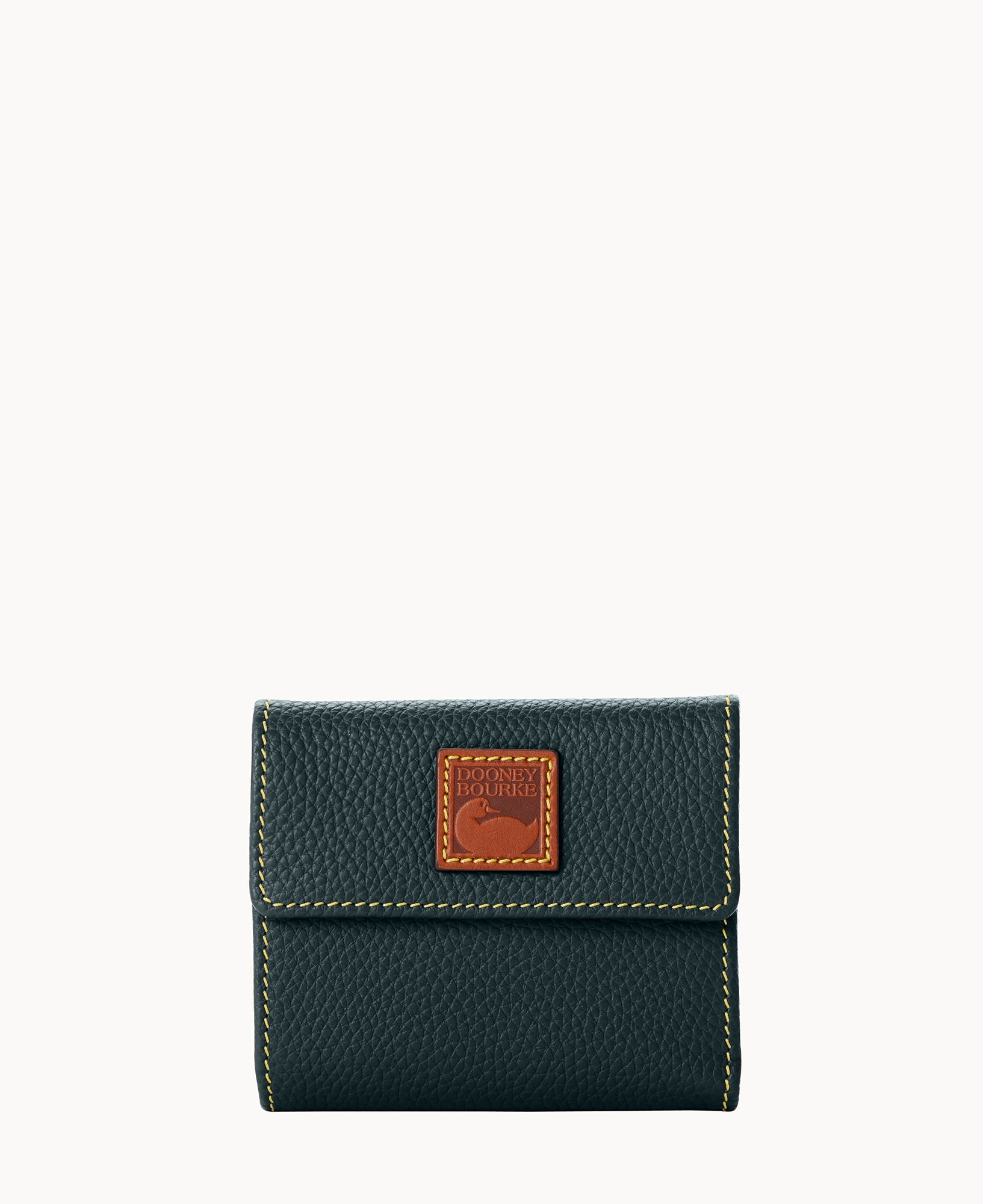 Pebble Grain Small Flap Wallet