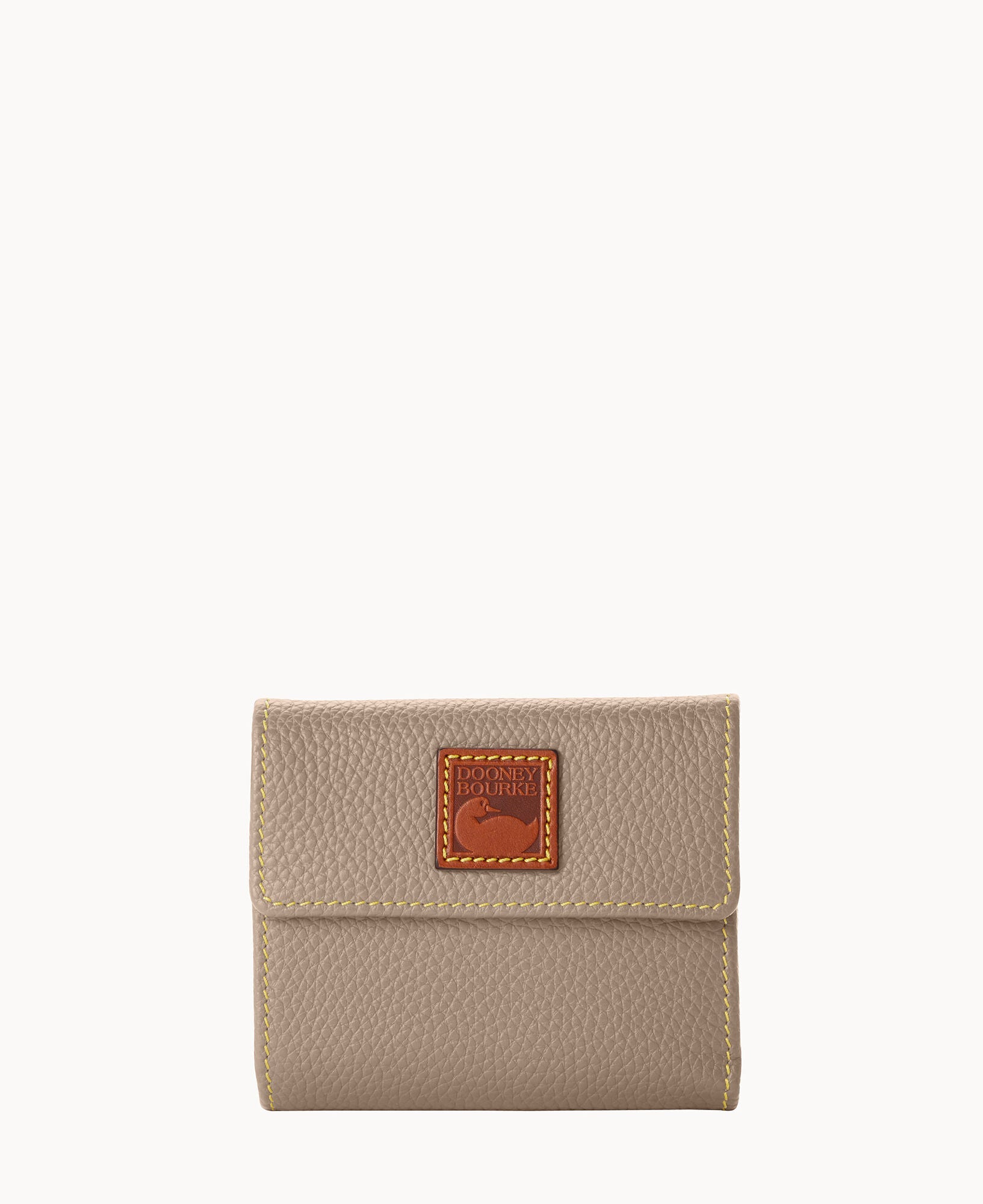 Pebble Grain Small Flap Wallet