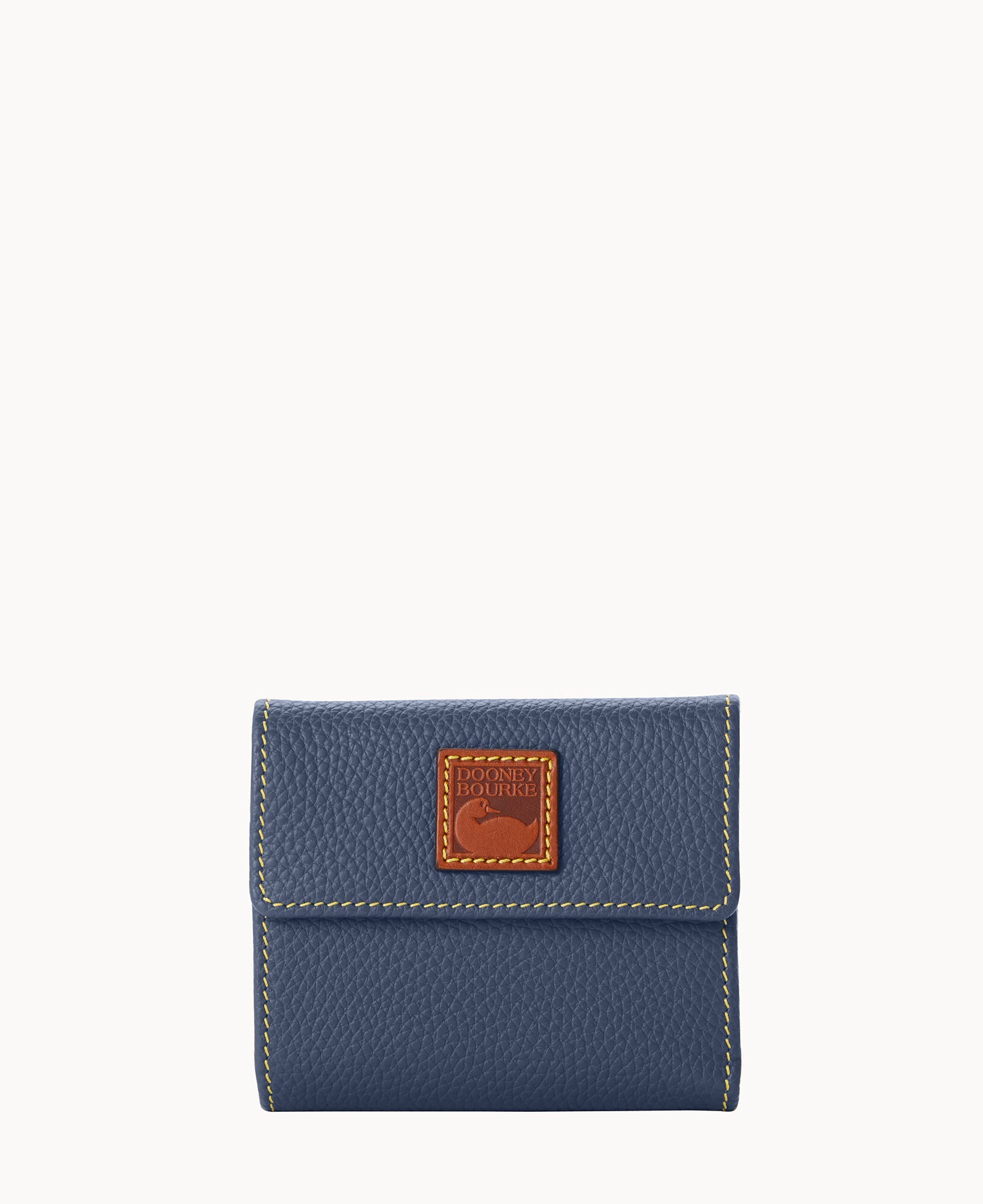 Pebble Grain Small Flap Wallet