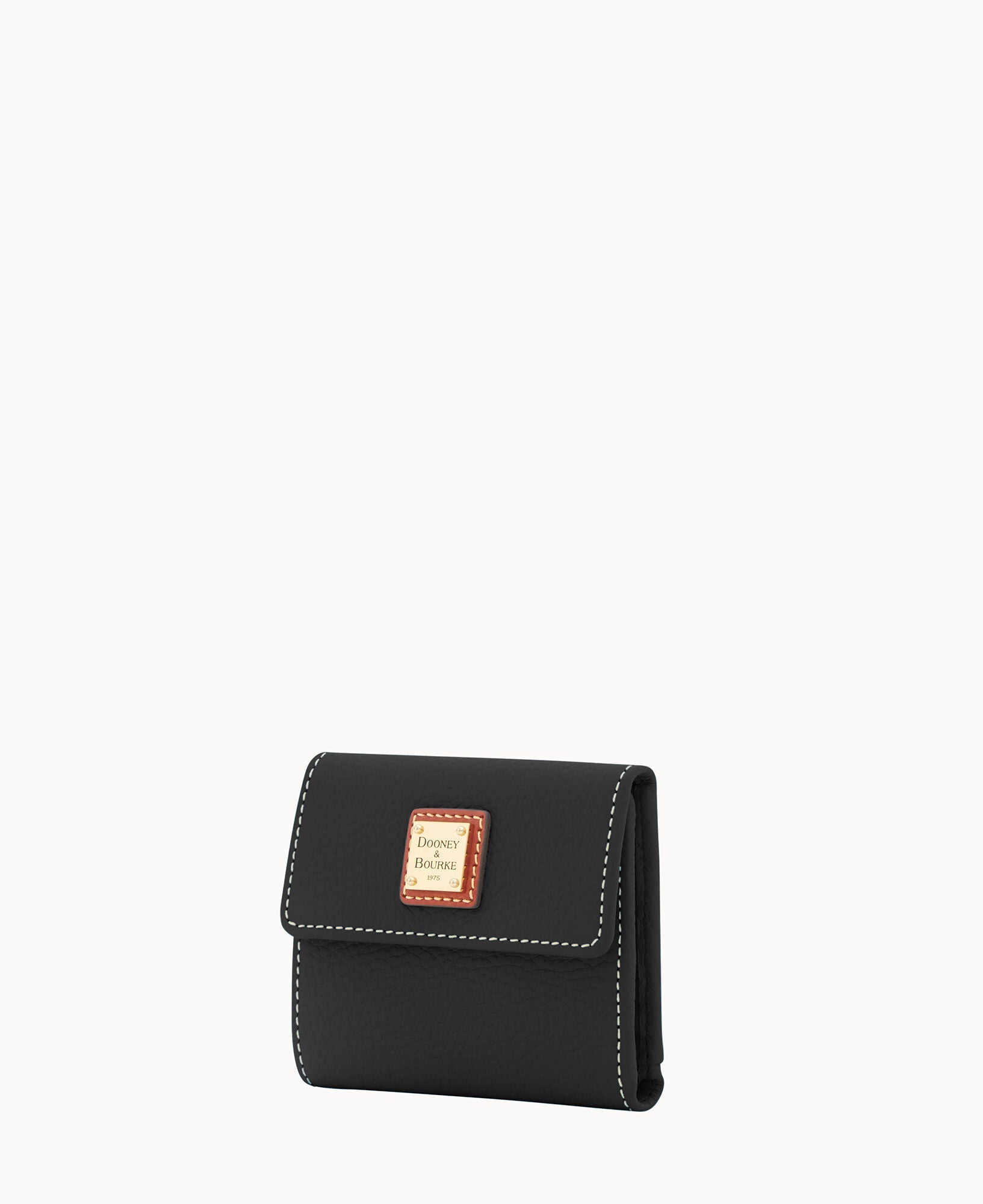 Pebble Grain Small Flap Wallet