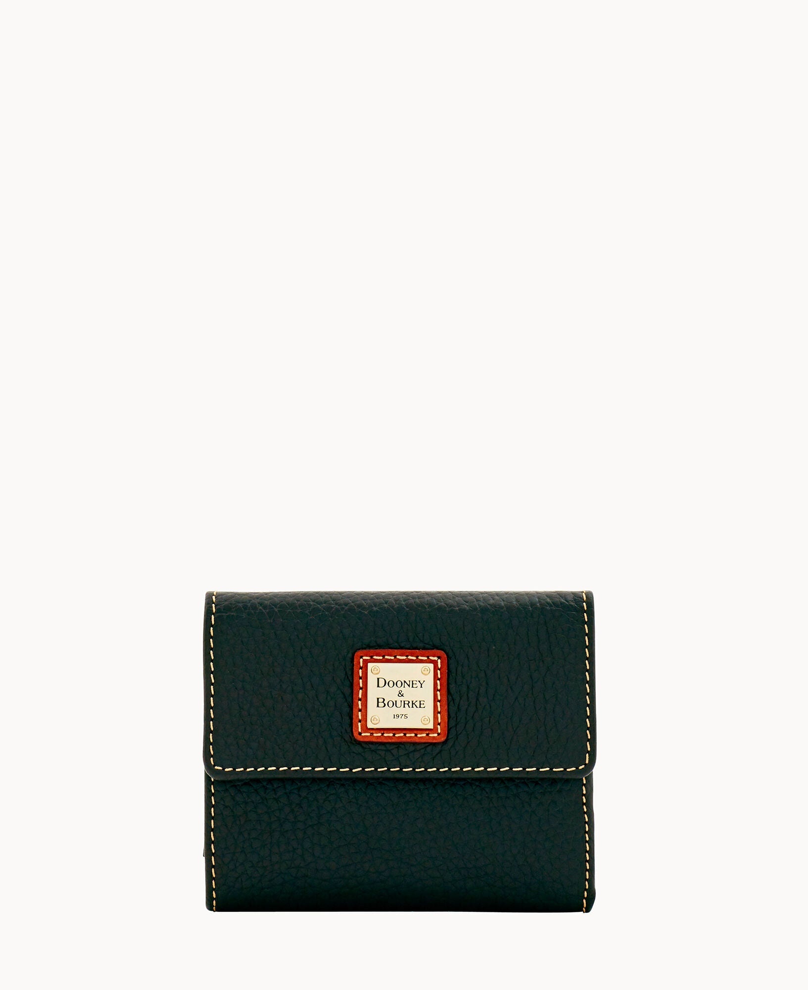 Pebble Grain Small Flap Wallet