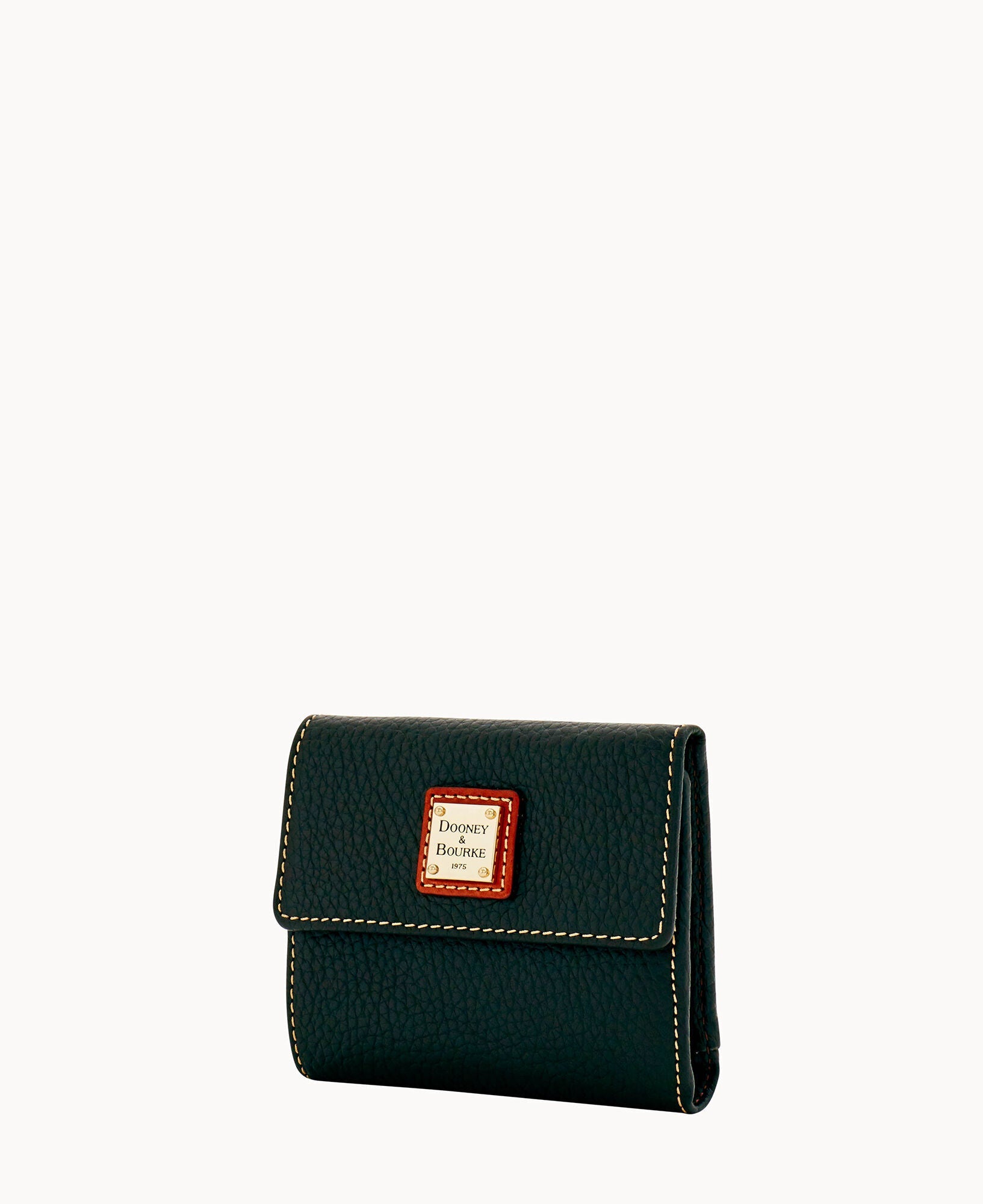Pebble Grain Small Flap Wallet