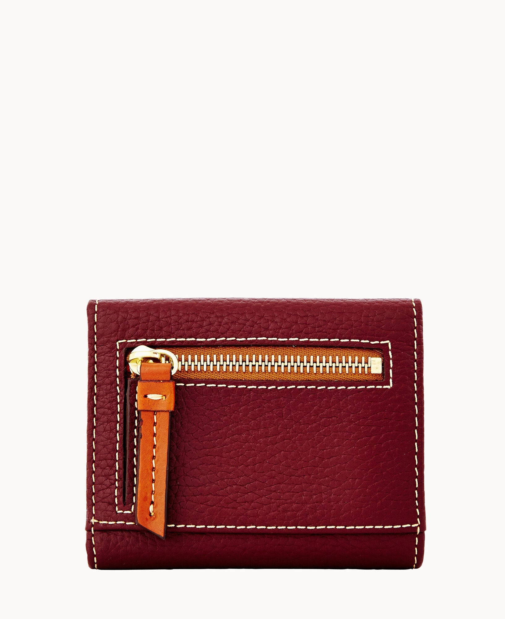 Pebble Grain Small Flap Wallet